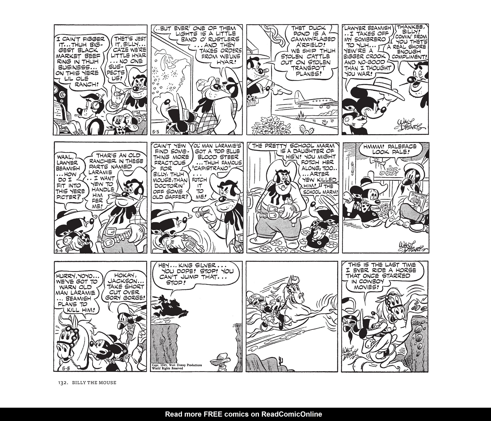 Read online Walt Disney's Mickey Mouse by Floyd Gottfredson comic -  Issue # TPB 8 (Part 2) - 32