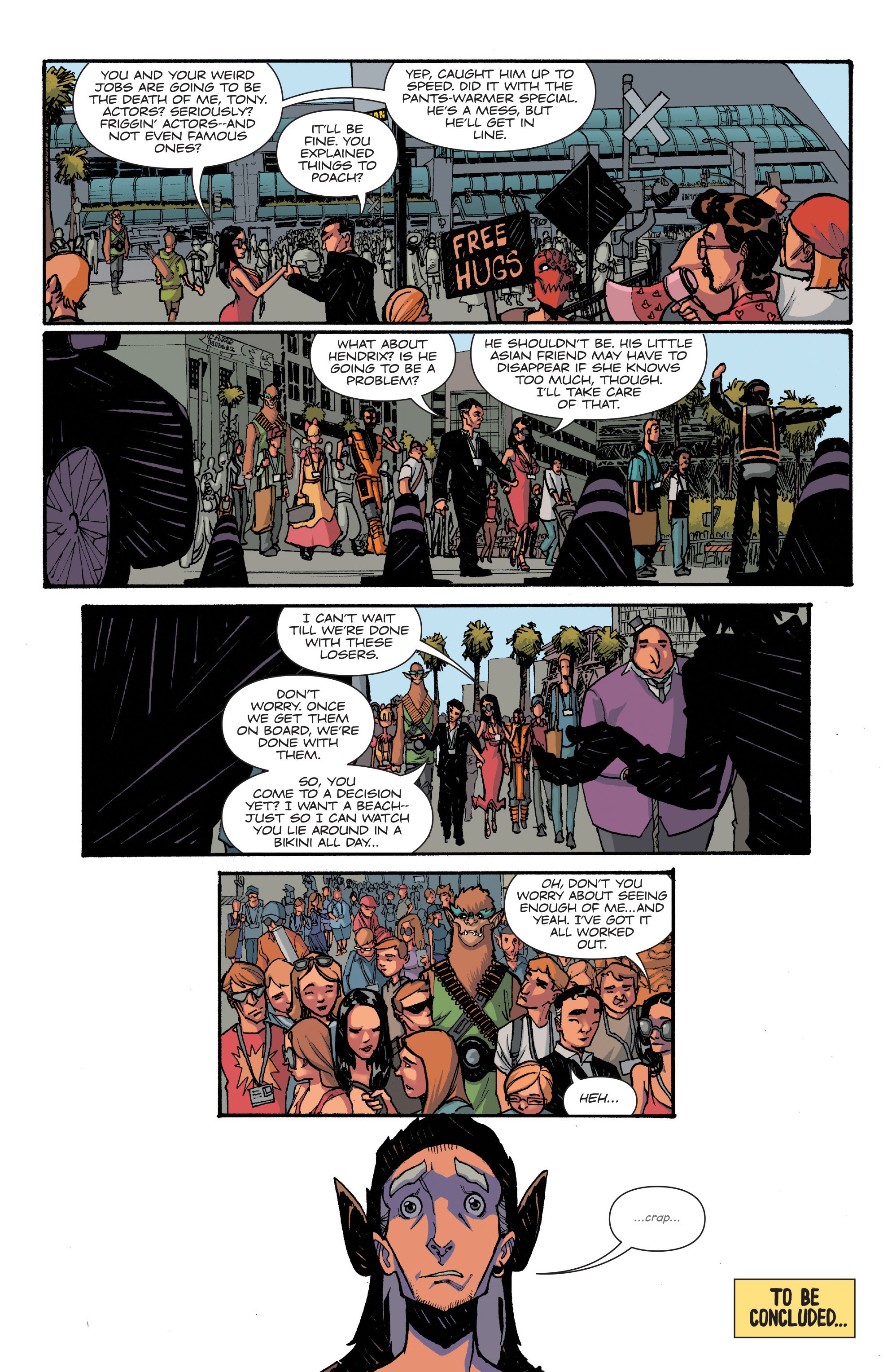 Read online Palmiotti & Brady's The Big Con Job comic -  Issue #3 - 24