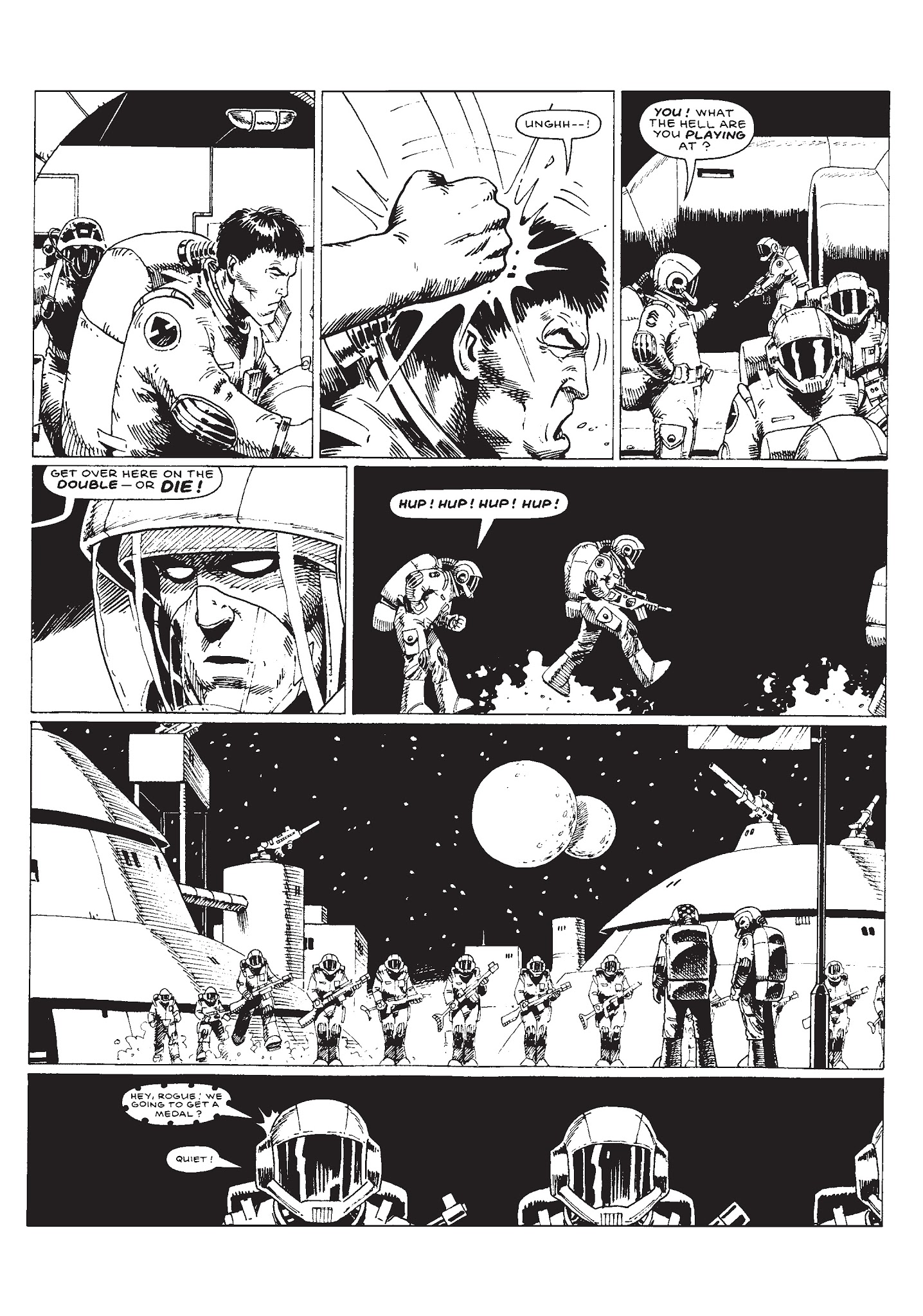 Read online Rogue Trooper: Tales of Nu-Earth comic -  Issue # TPB 3 - 216