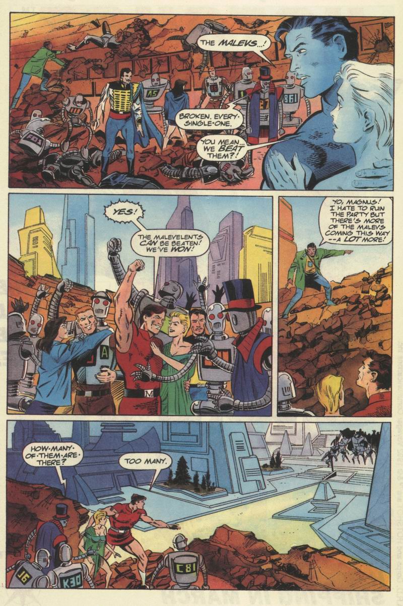Read online Magnus Robot Fighter (1991) comic -  Issue #24 - 20