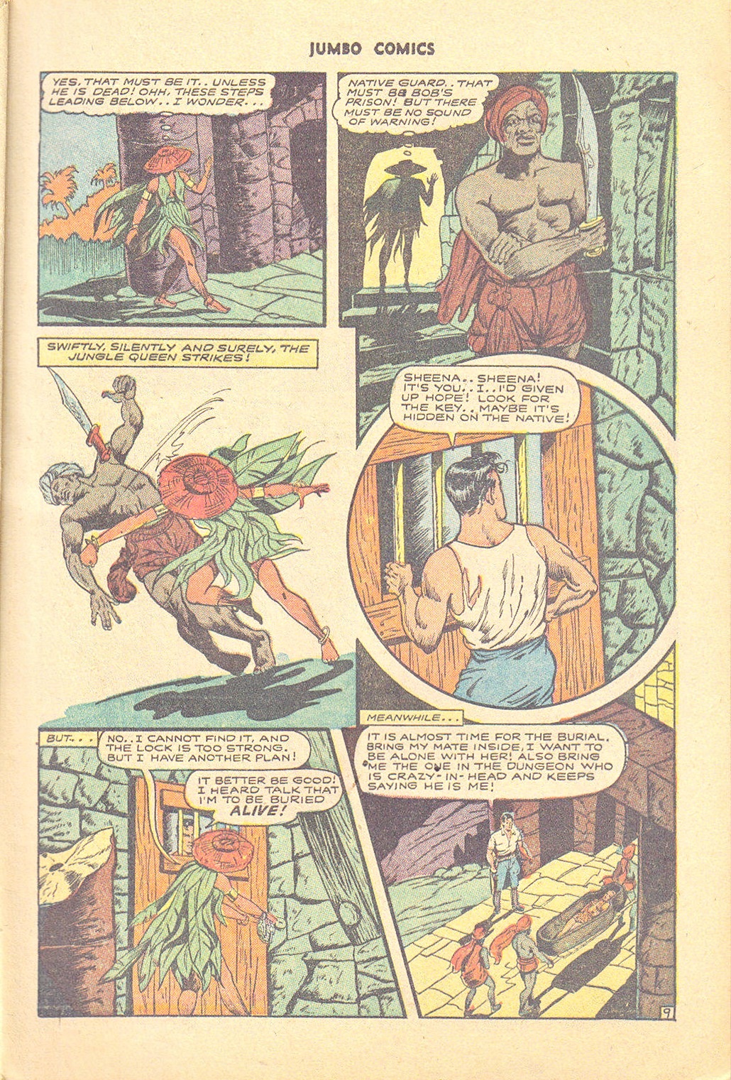 Read online Jumbo Comics comic -  Issue #74 - 11