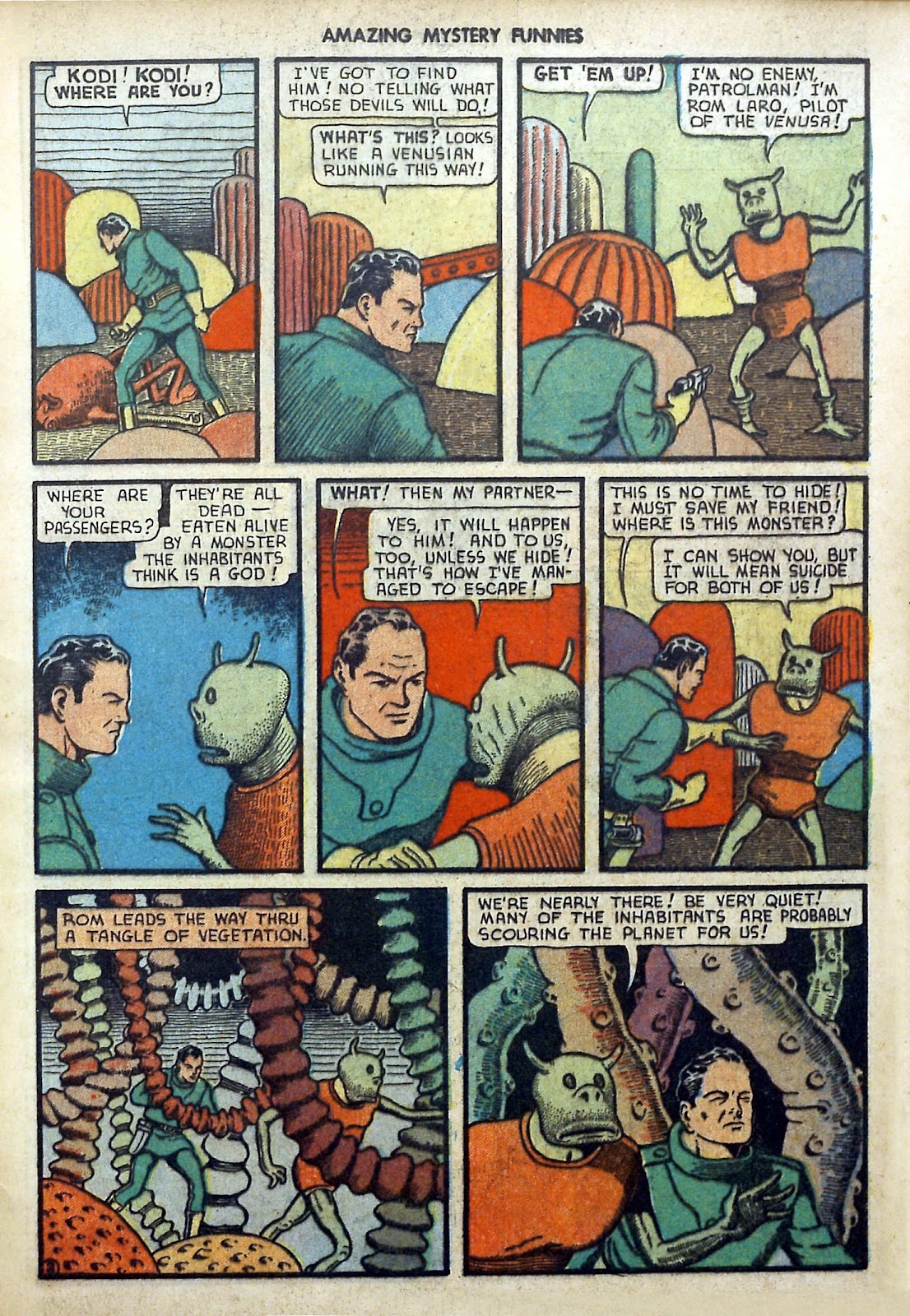 Amazing Mystery Funnies issue 24 - Page 40