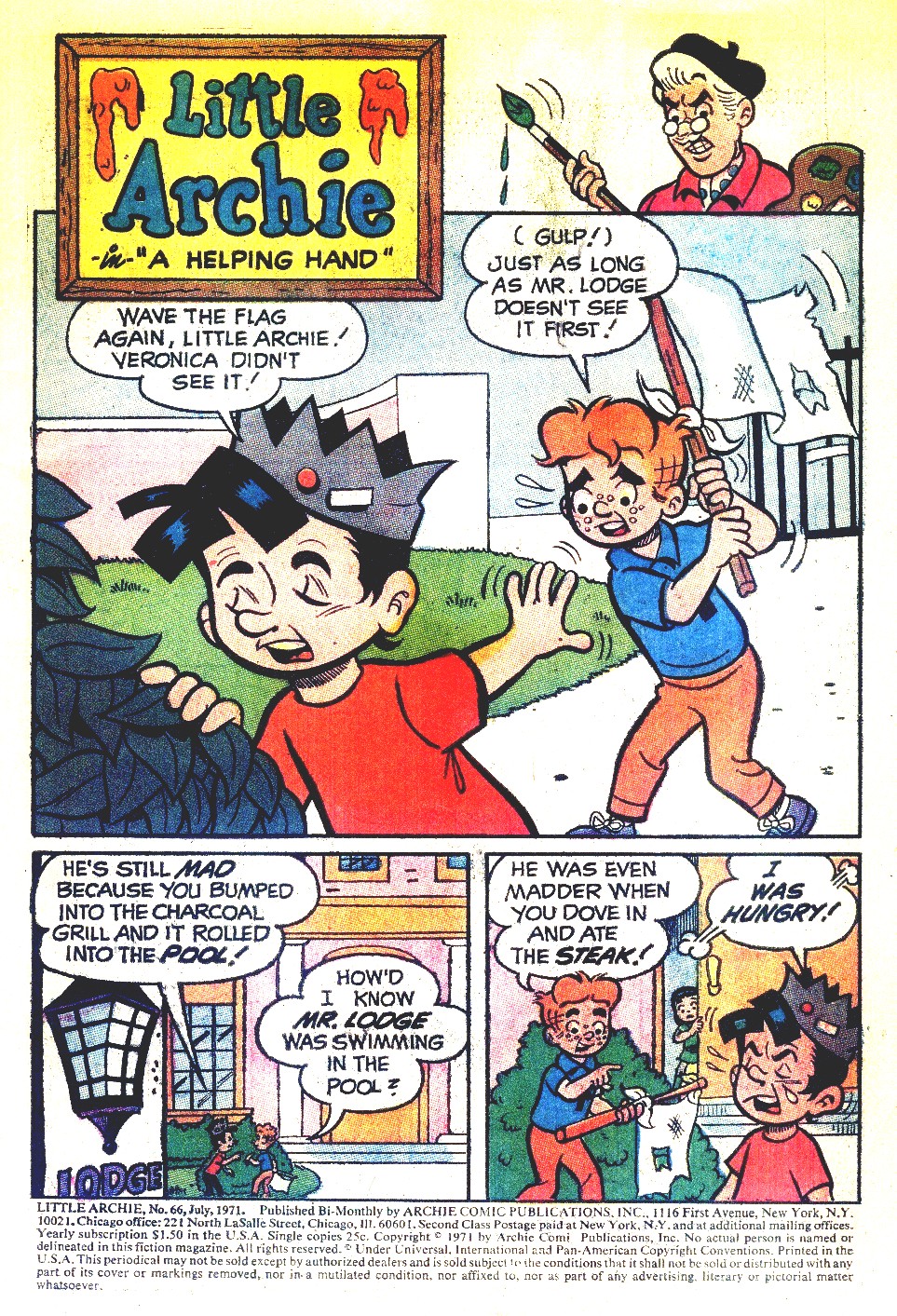 Read online The Adventures of Little Archie comic -  Issue #66 - 3