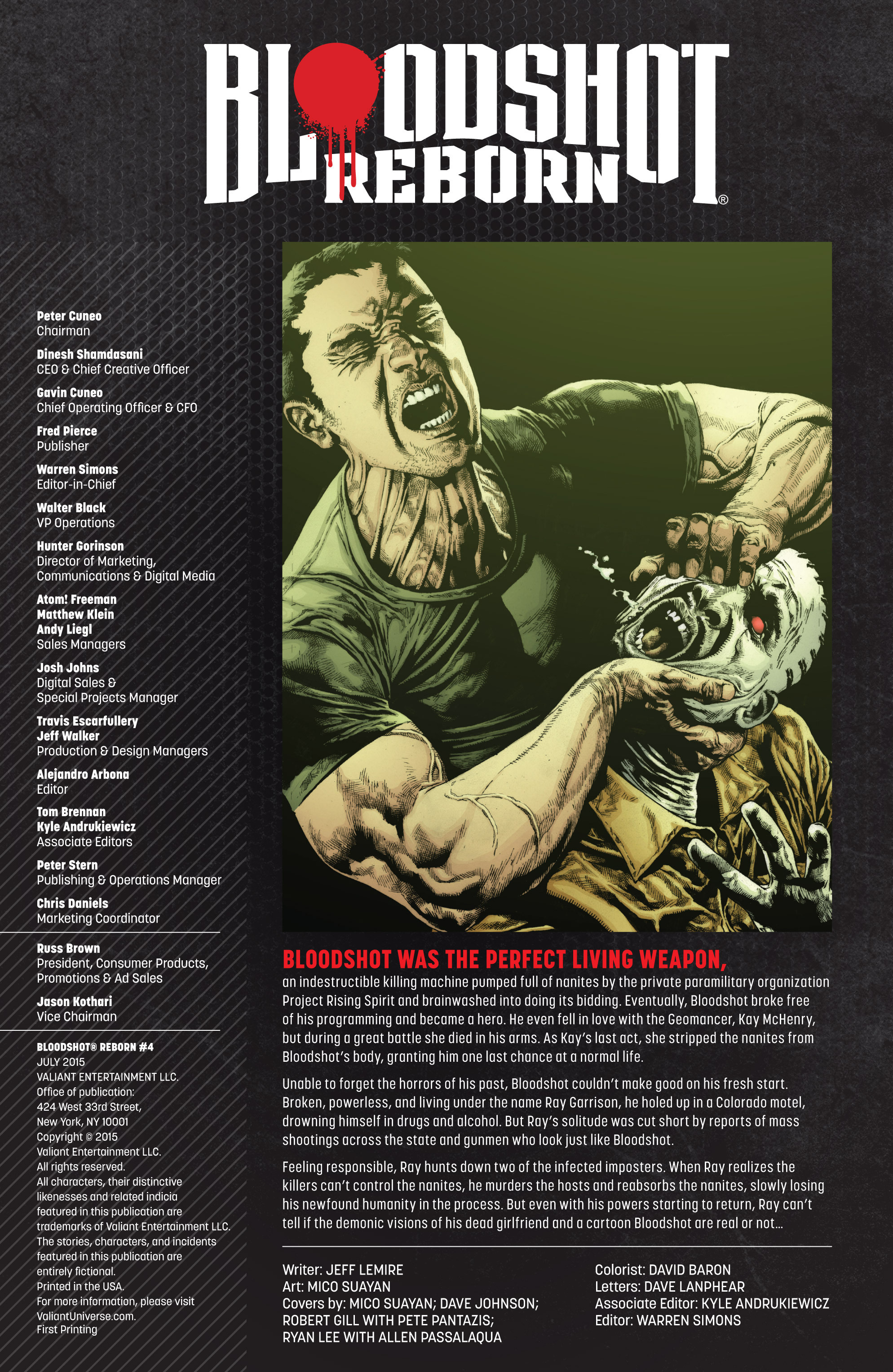 Read online Bloodshot Reborn comic -  Issue #4 - 2