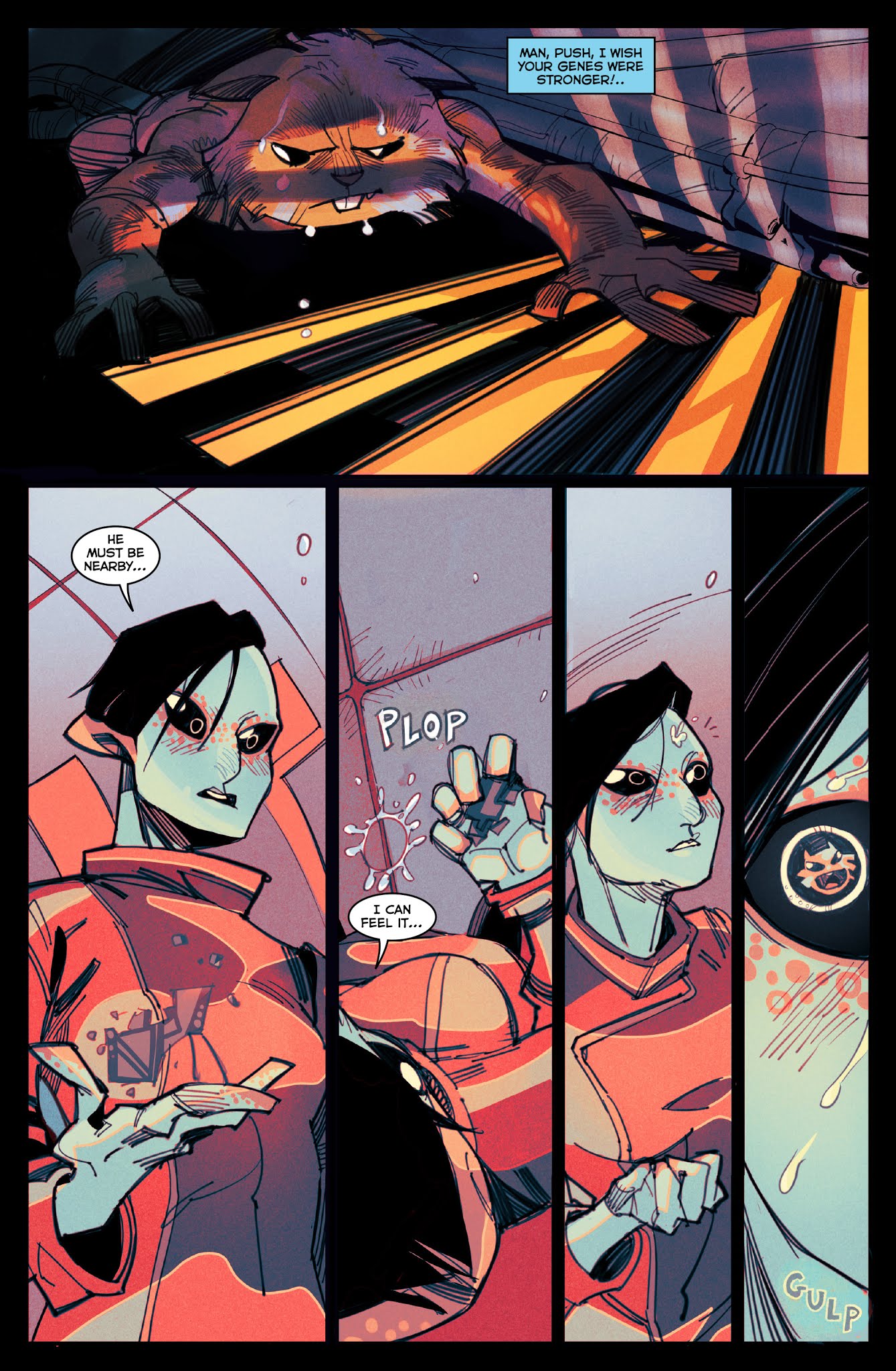 Read online Meteora comic -  Issue #10 - 11