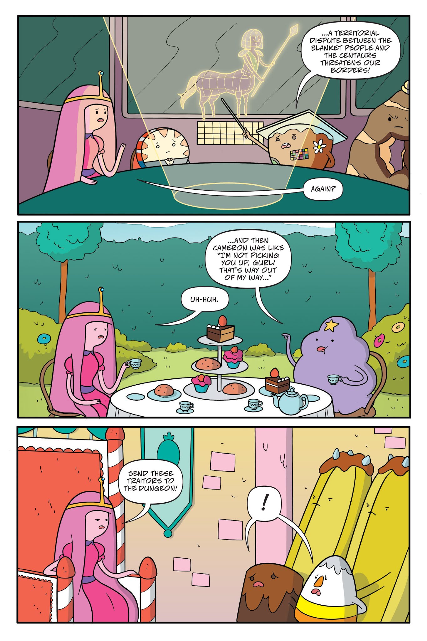 Read online Adventure Time: President Bubblegum comic -  Issue # TPB - 18