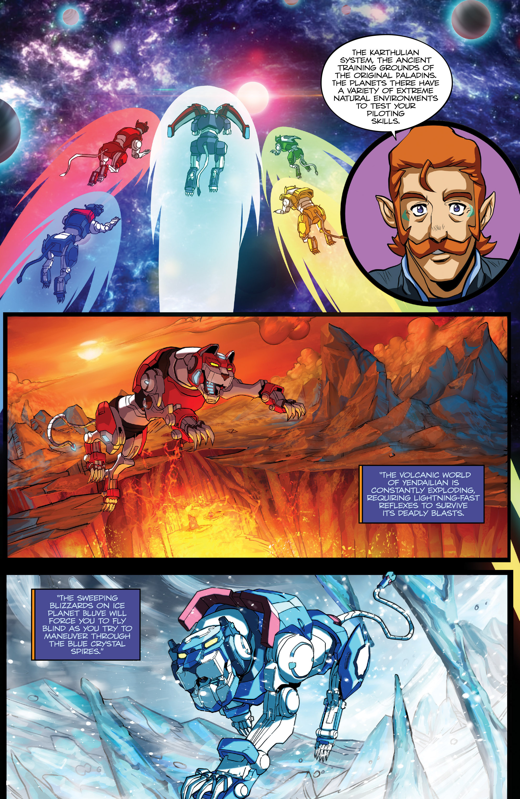 Read online Voltron: Legendary Defender comic -  Issue #1 - 6
