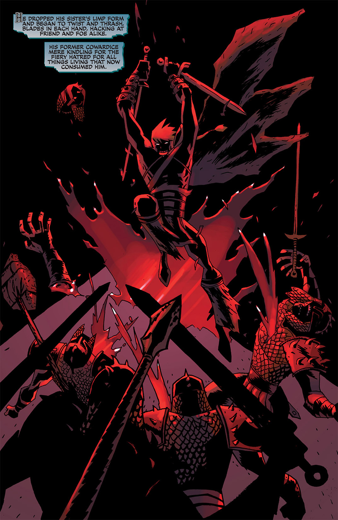 Read online The Darkness: Lodbrok's Hand comic -  Issue # Full - 19