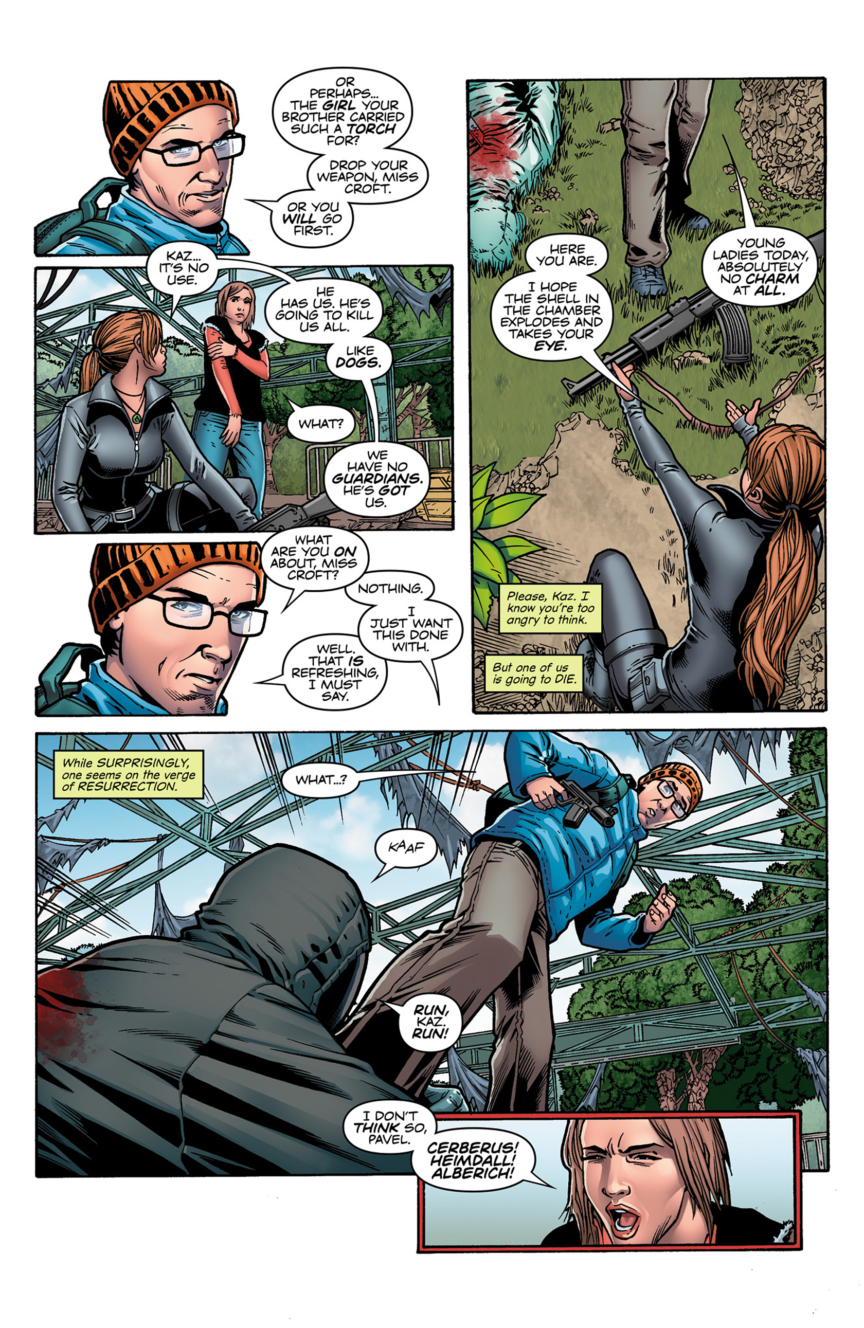 Read online Tomb Raider (2014) comic -  Issue #9 - 5