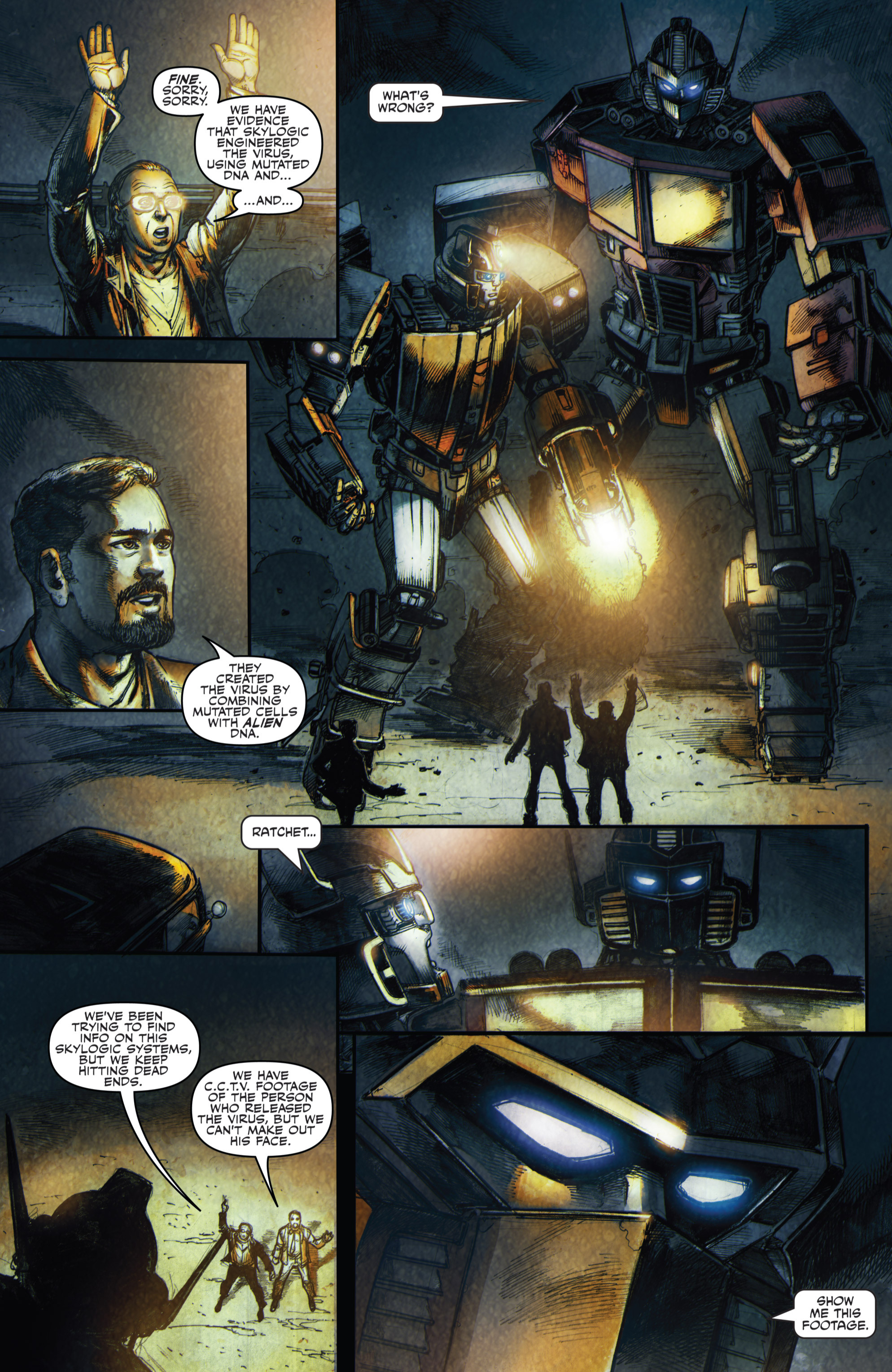 Read online The X-Files/Transformers: Conspiracy comic -  Issue # Full - 10