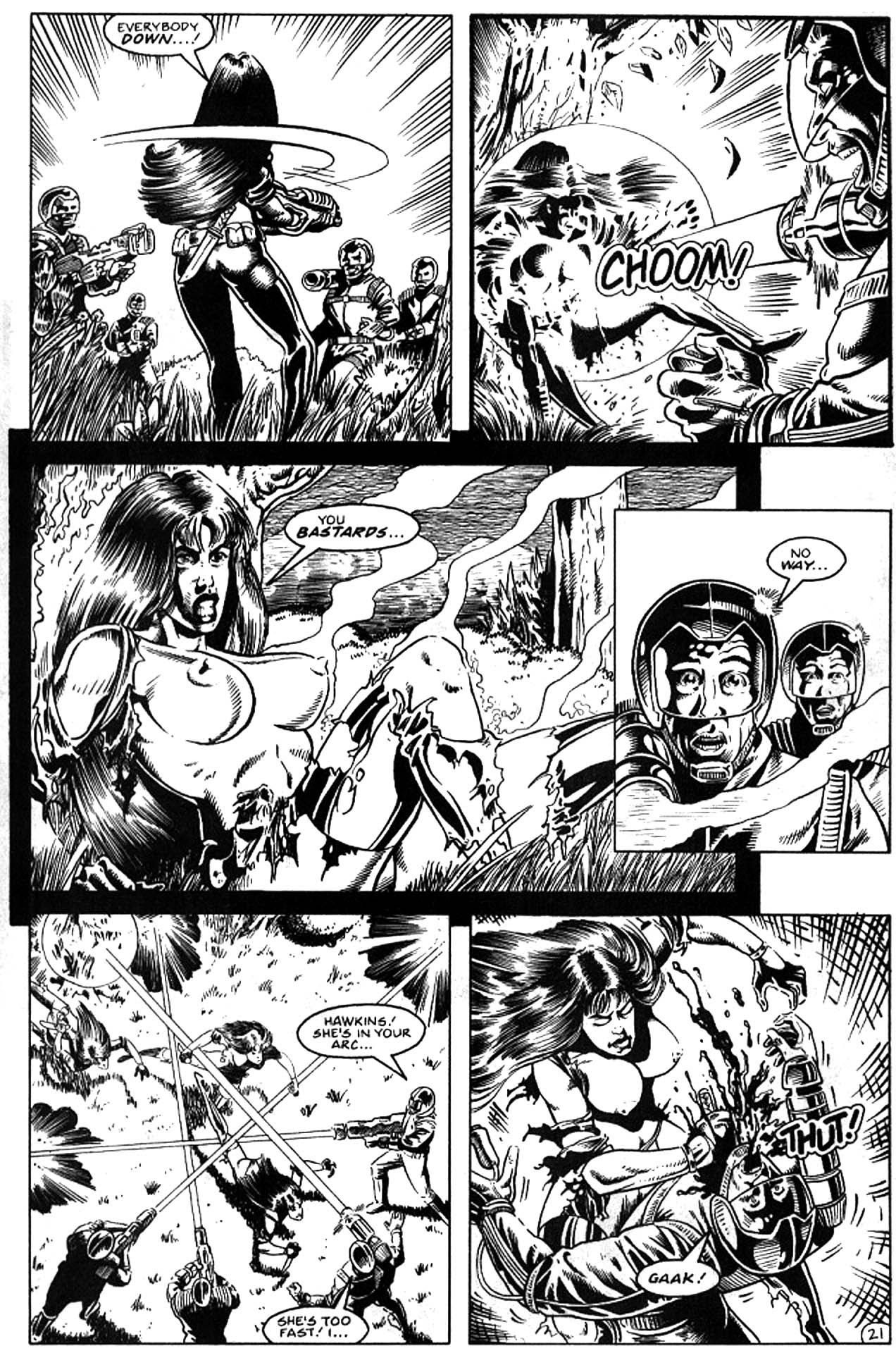 Read online Galaxina comic -  Issue #4 - 24