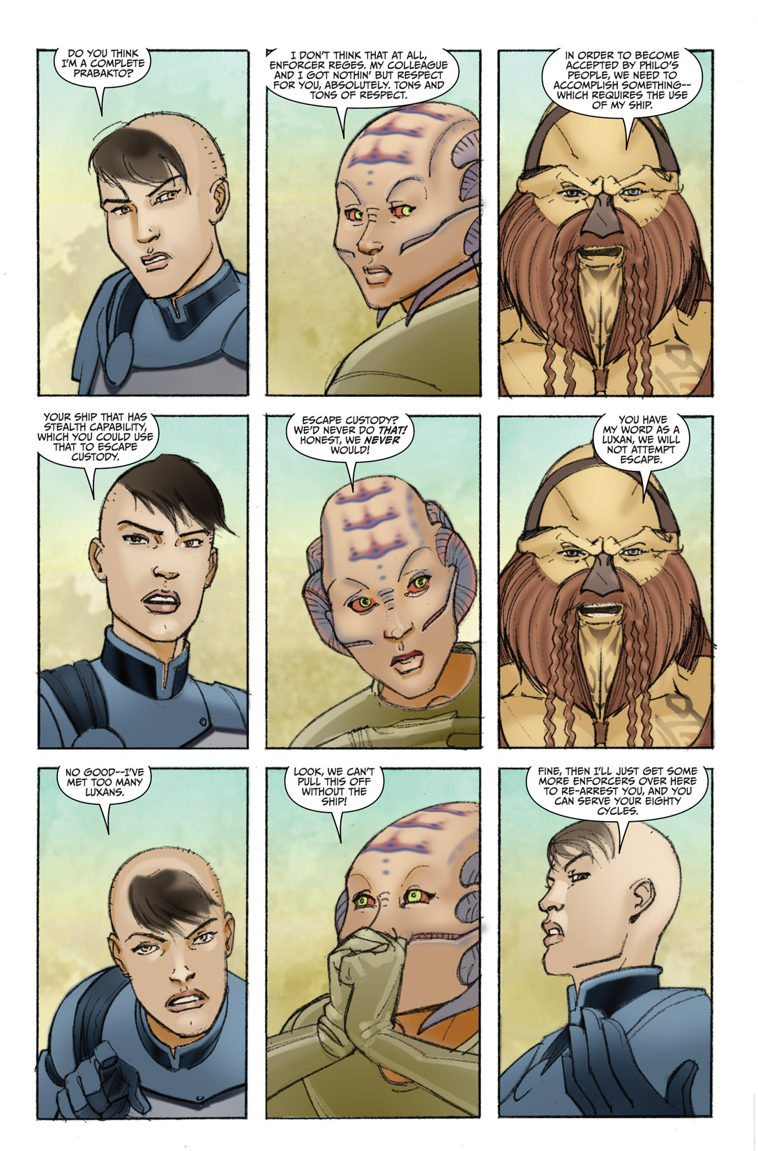 Read online Farscape: D'Argo's Quest comic -  Issue #3 - 5