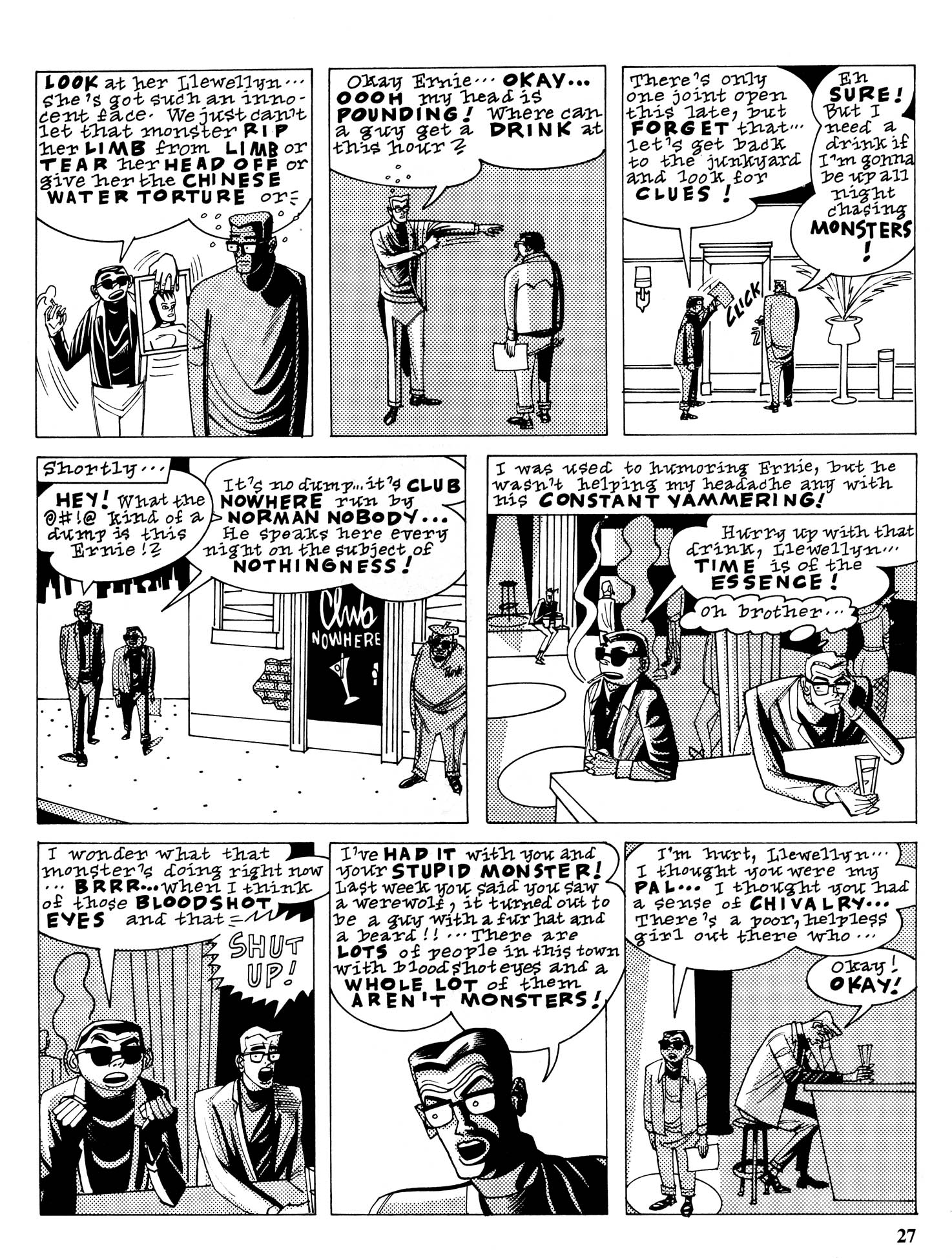Read online Lloyd Llewellyn comic -  Issue #2 - 29