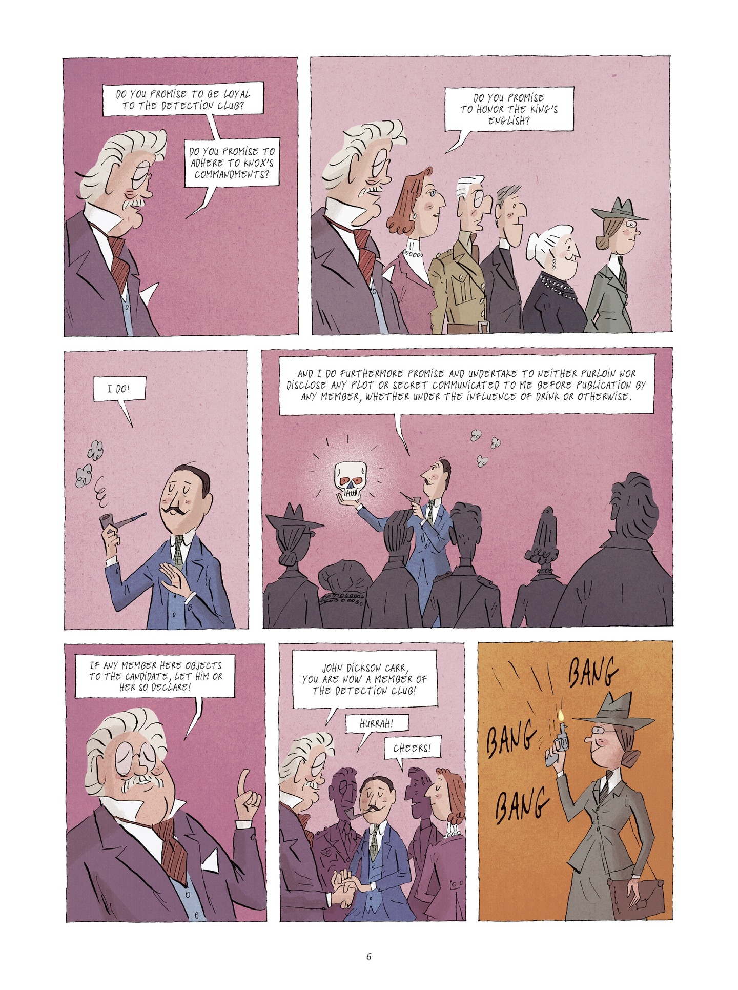 Read online The Detection Club comic -  Issue #1 - 6