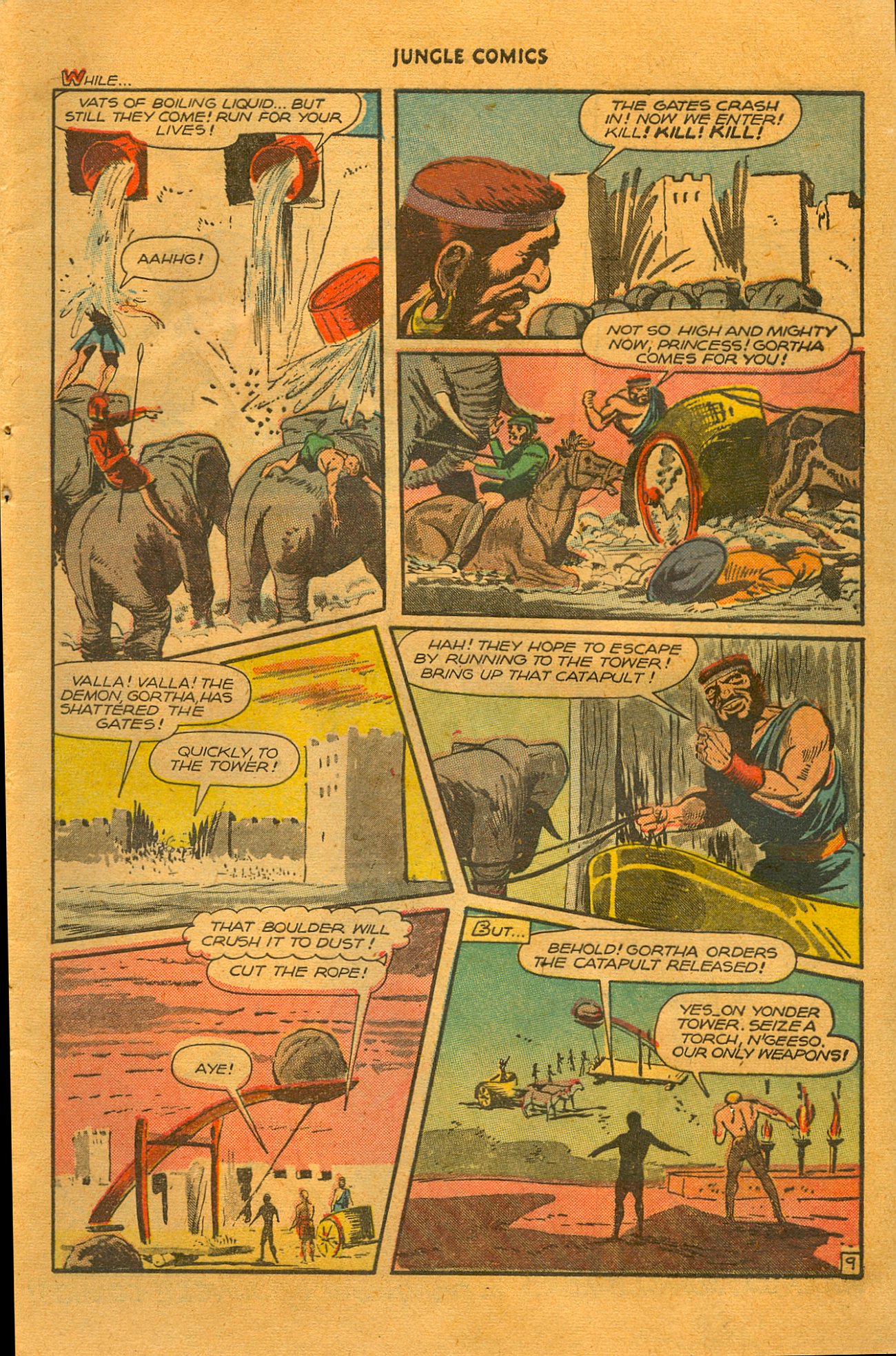Read online Jungle Comics comic -  Issue #88 - 12
