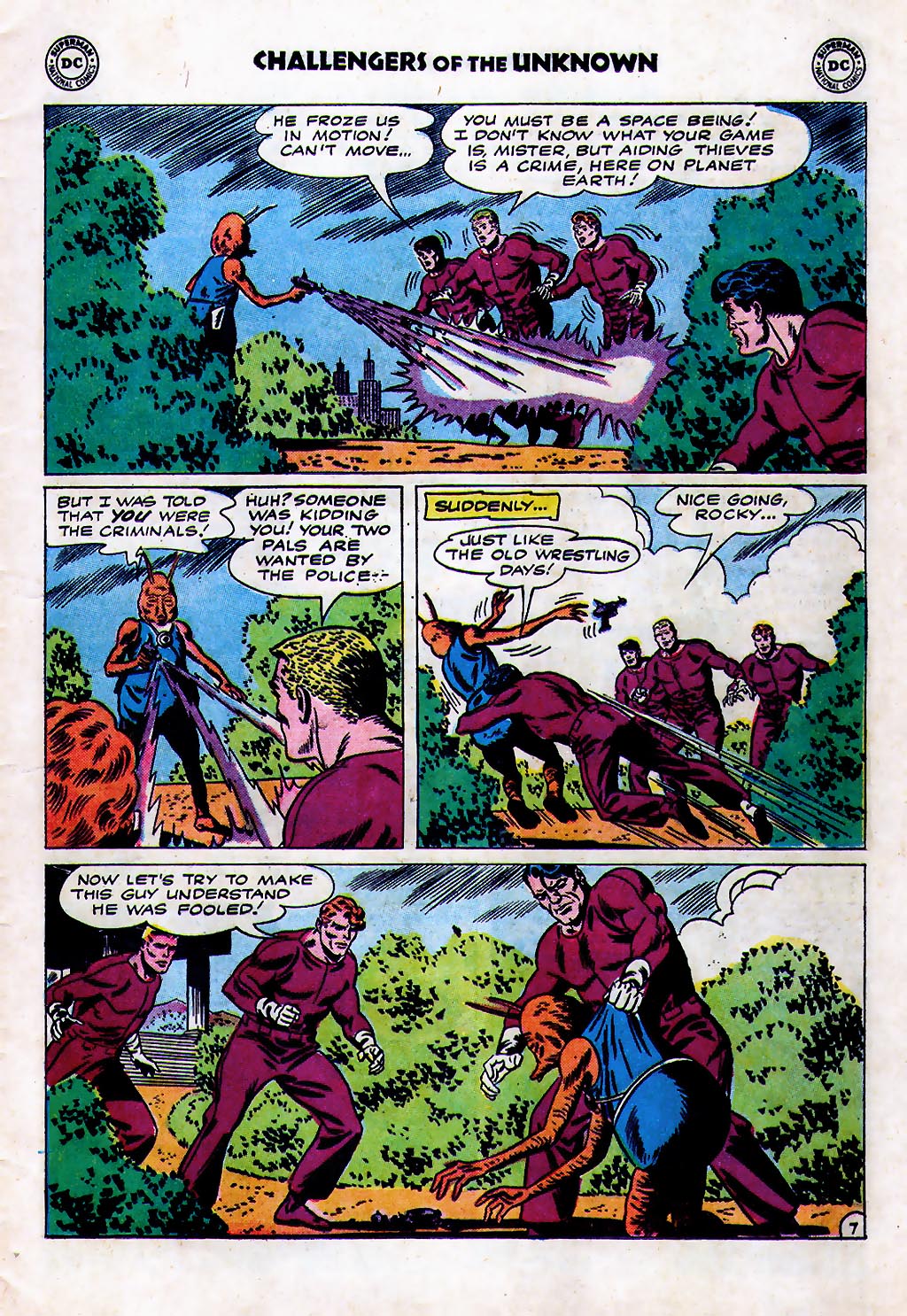 Challengers of the Unknown (1958) Issue #27 #27 - English 9