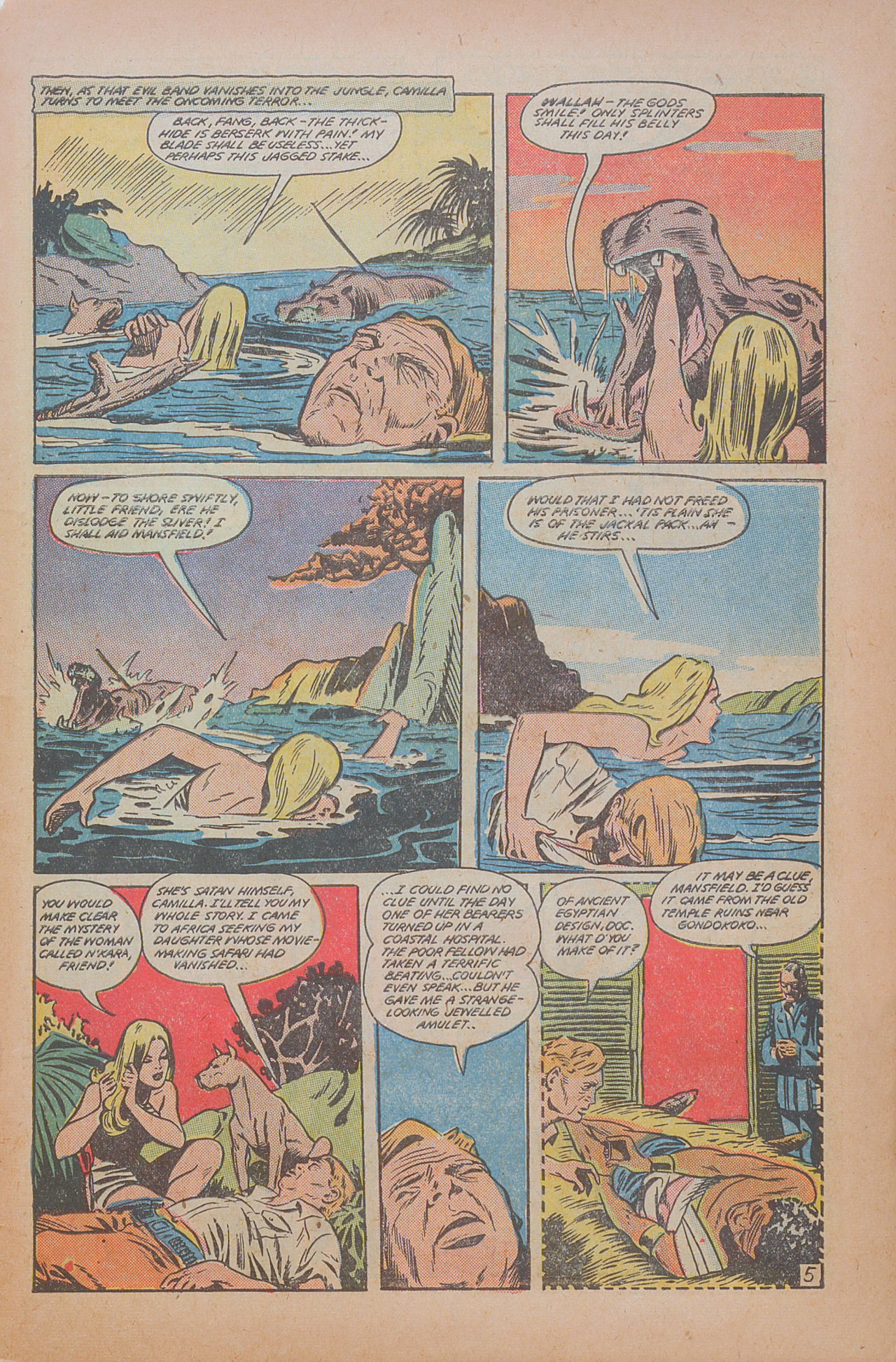 Read online Jungle Comics comic -  Issue #113 - 47