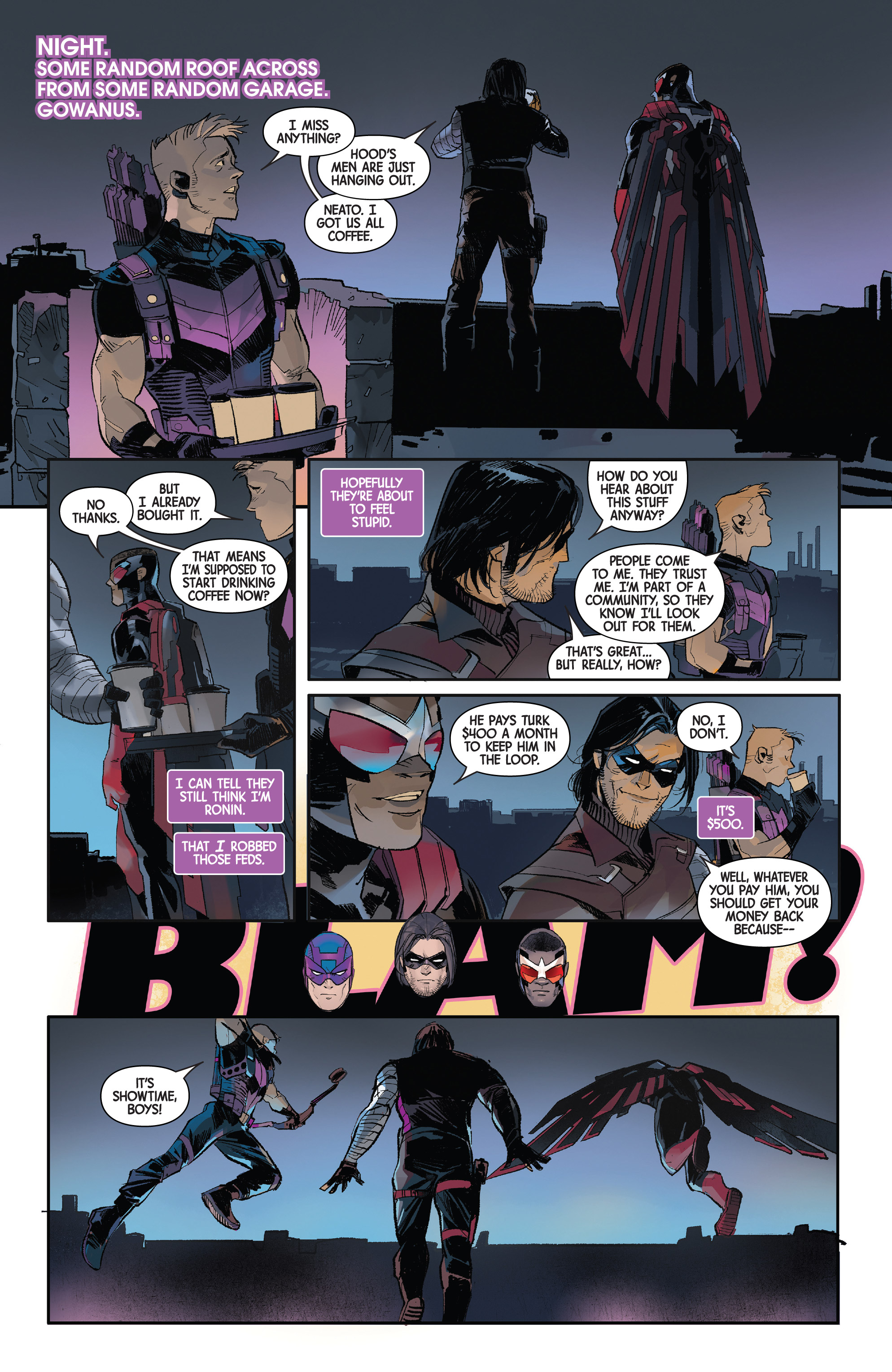 Read online Hawkeye: Freefall comic -  Issue #1 - 20
