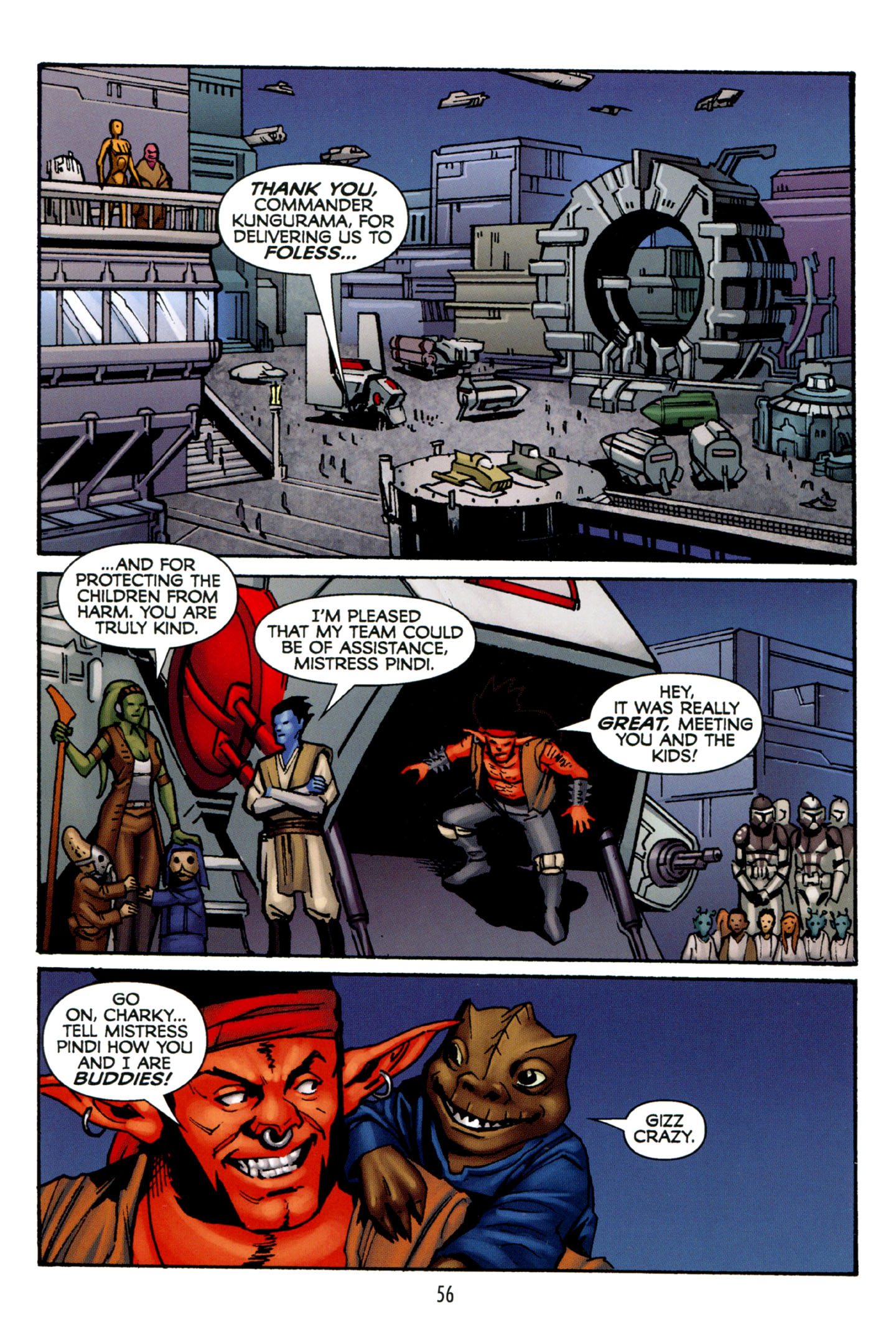 Read online Star Wars: The Clone Wars - Strange Allies comic -  Issue # Full - 57