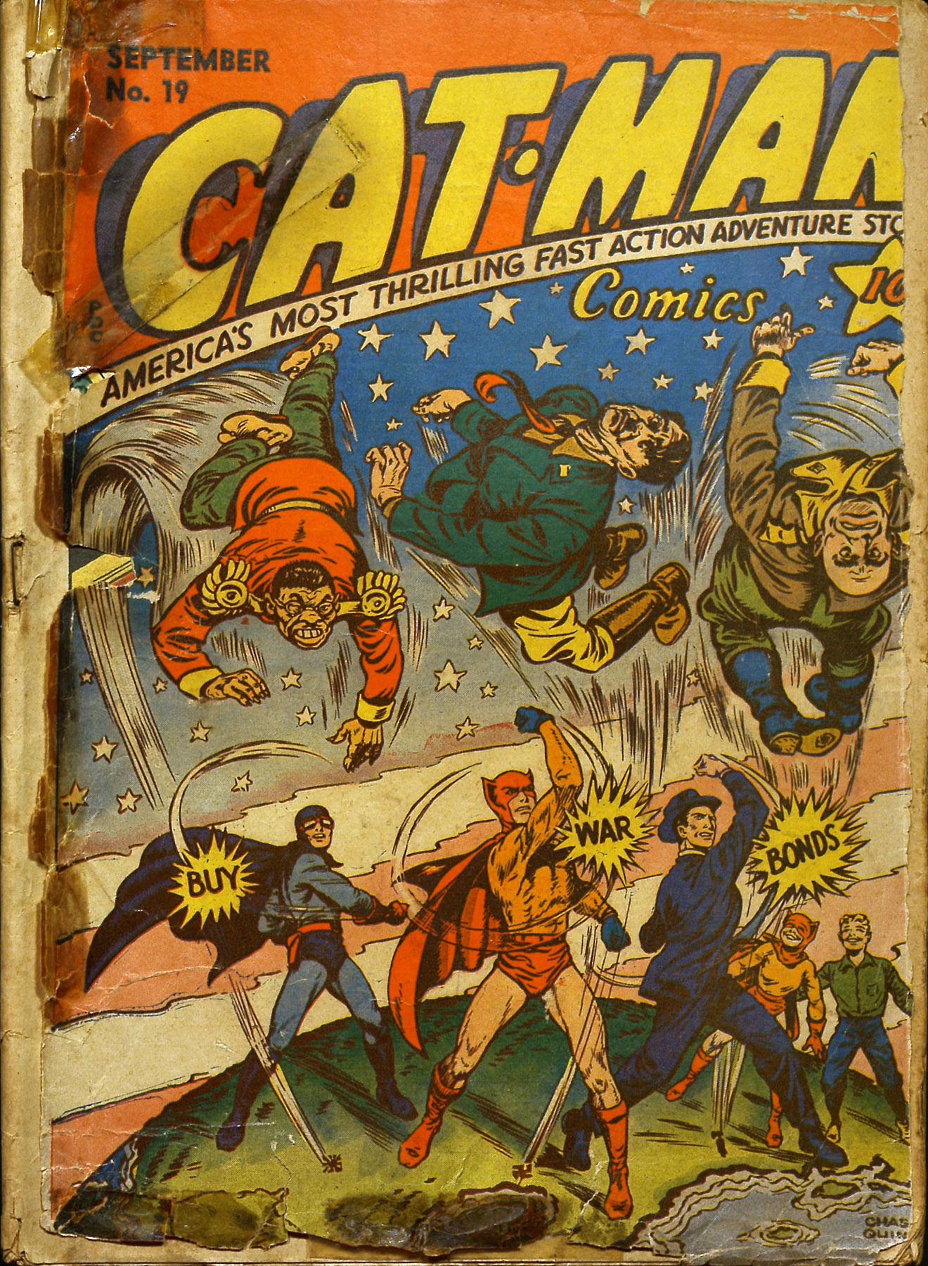 Read online Cat-Man Comics comic -  Issue #19 - 2