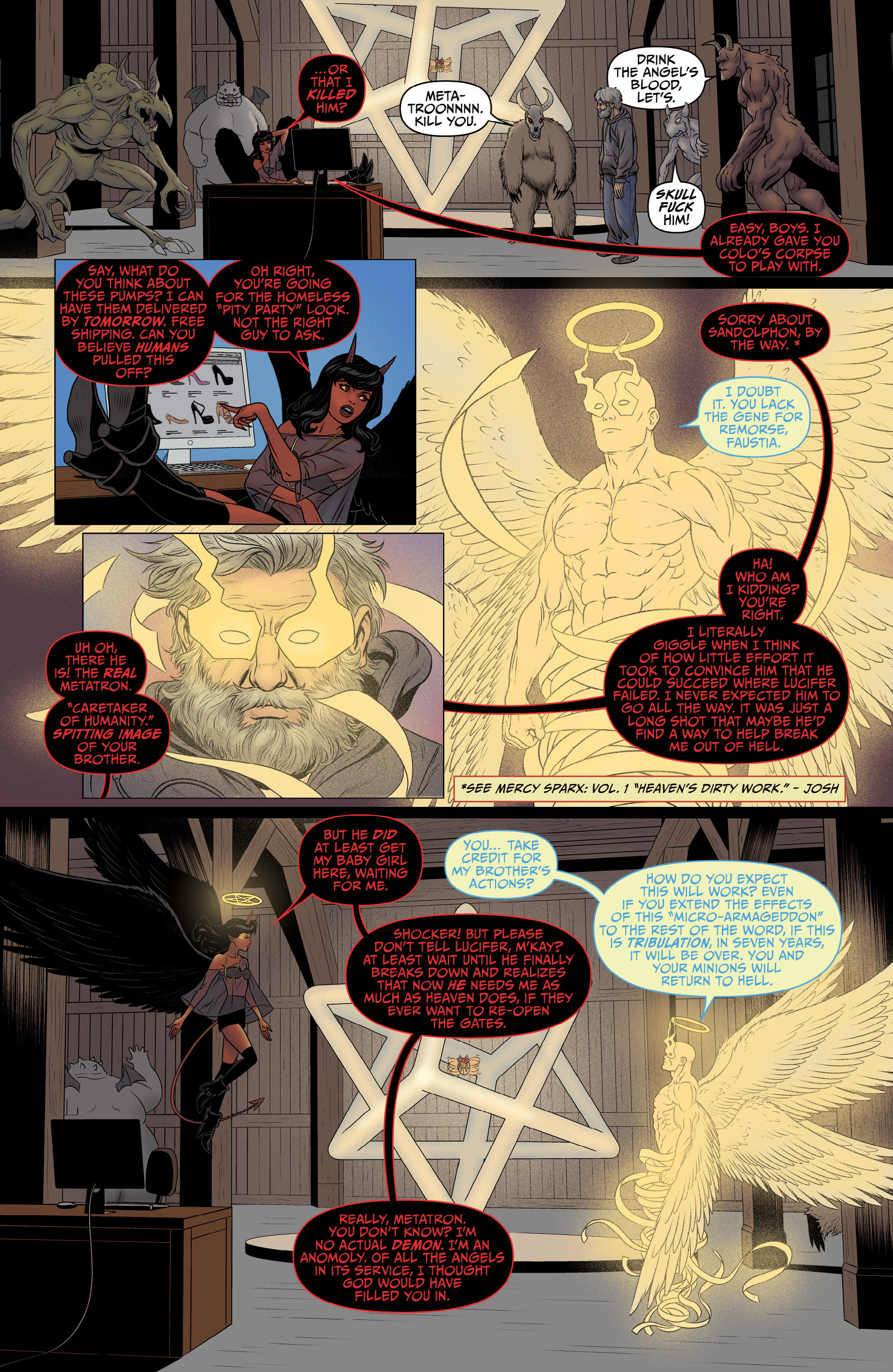 Read online Mercy Sparx (2013) comic -  Issue #11 - 9