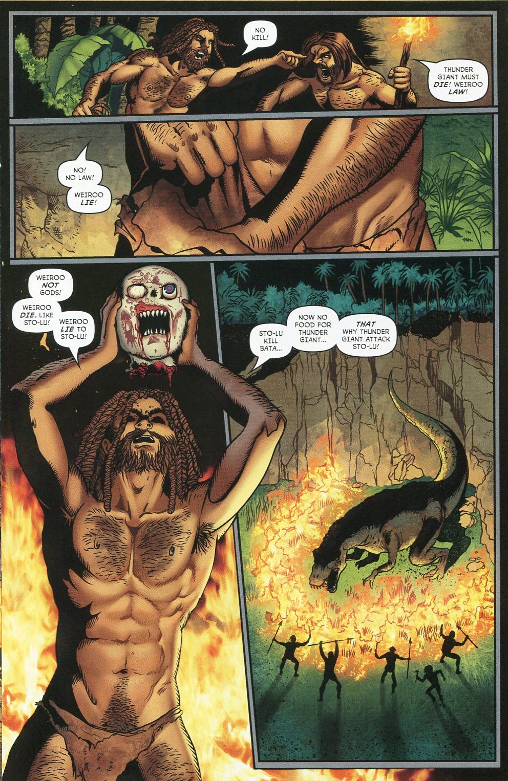 Read online Edgar Rice Burroughs: The Land That Time Forgot: See-Ta the Savage comic -  Issue #2 - 17