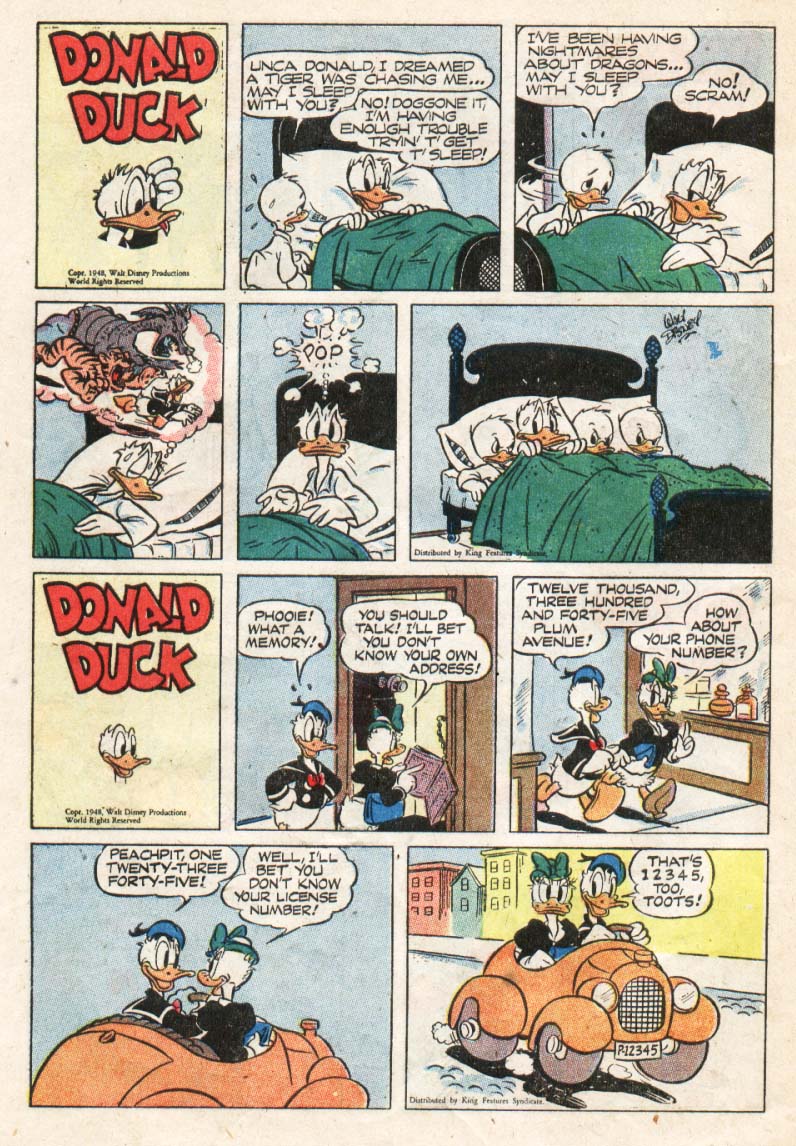Read online Walt Disney's Comics and Stories comic -  Issue #129 - 38