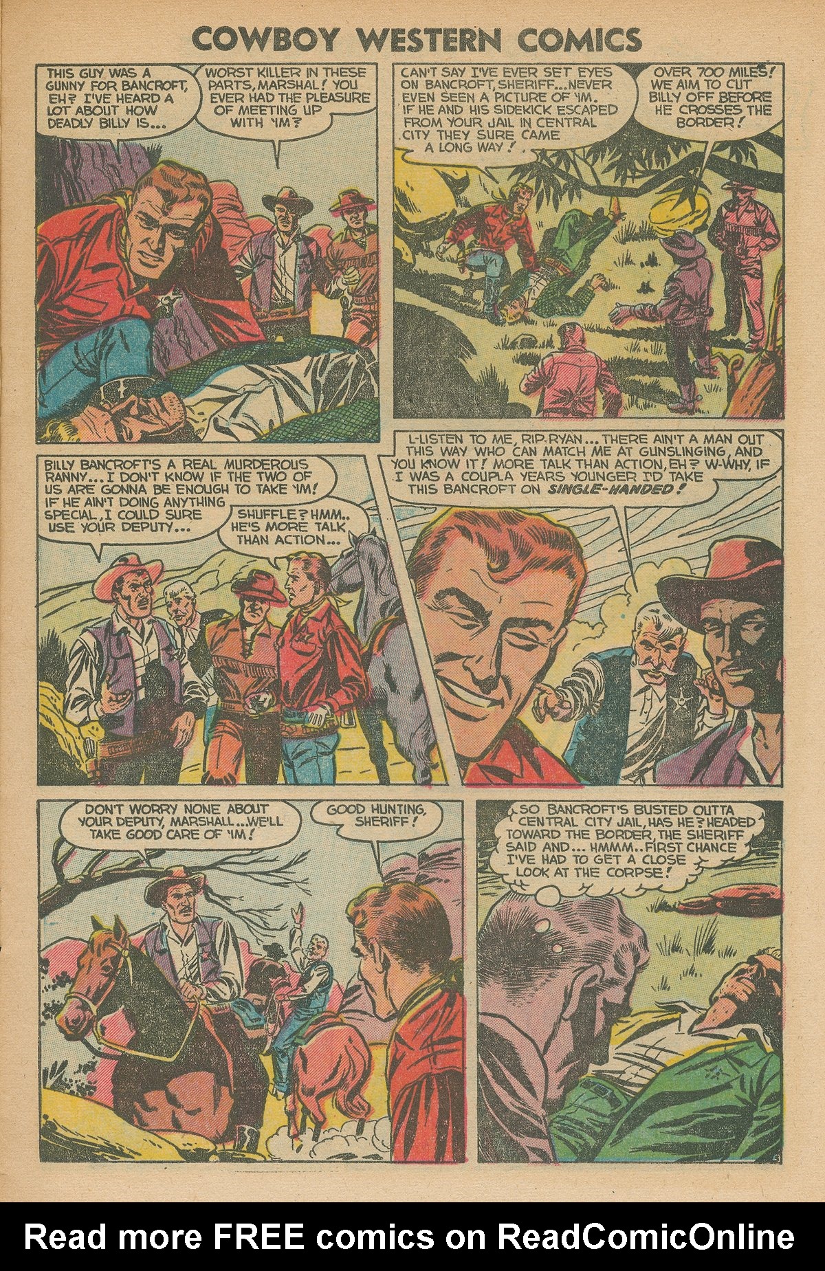 Read online Cowboy Western Comics (1954) comic -  Issue #48 - 5