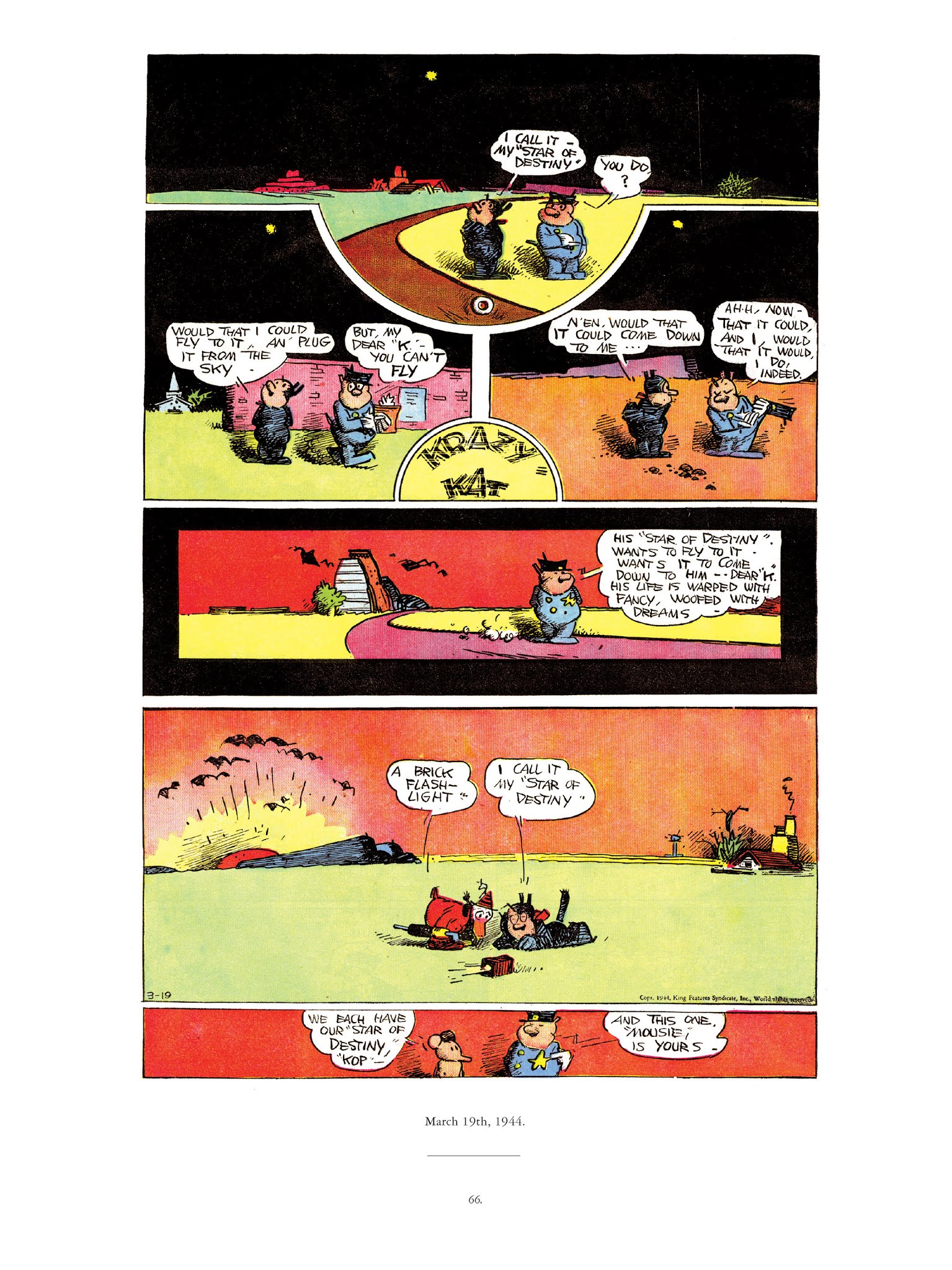 Read online Krazy & Ignatz comic -  Issue # TPB 13 - 92