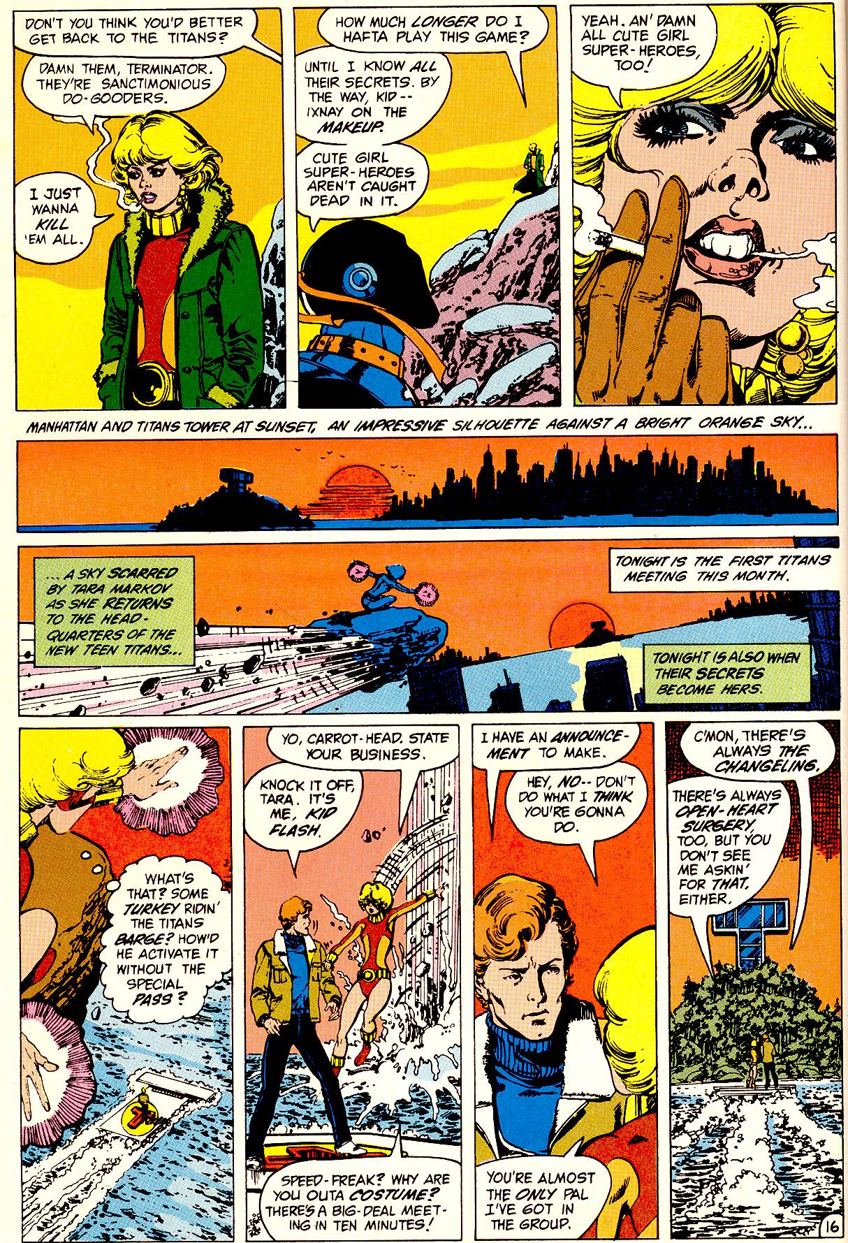 Read online The New Teen Titans: The Judas Contract comic -  Issue # TPB - 21