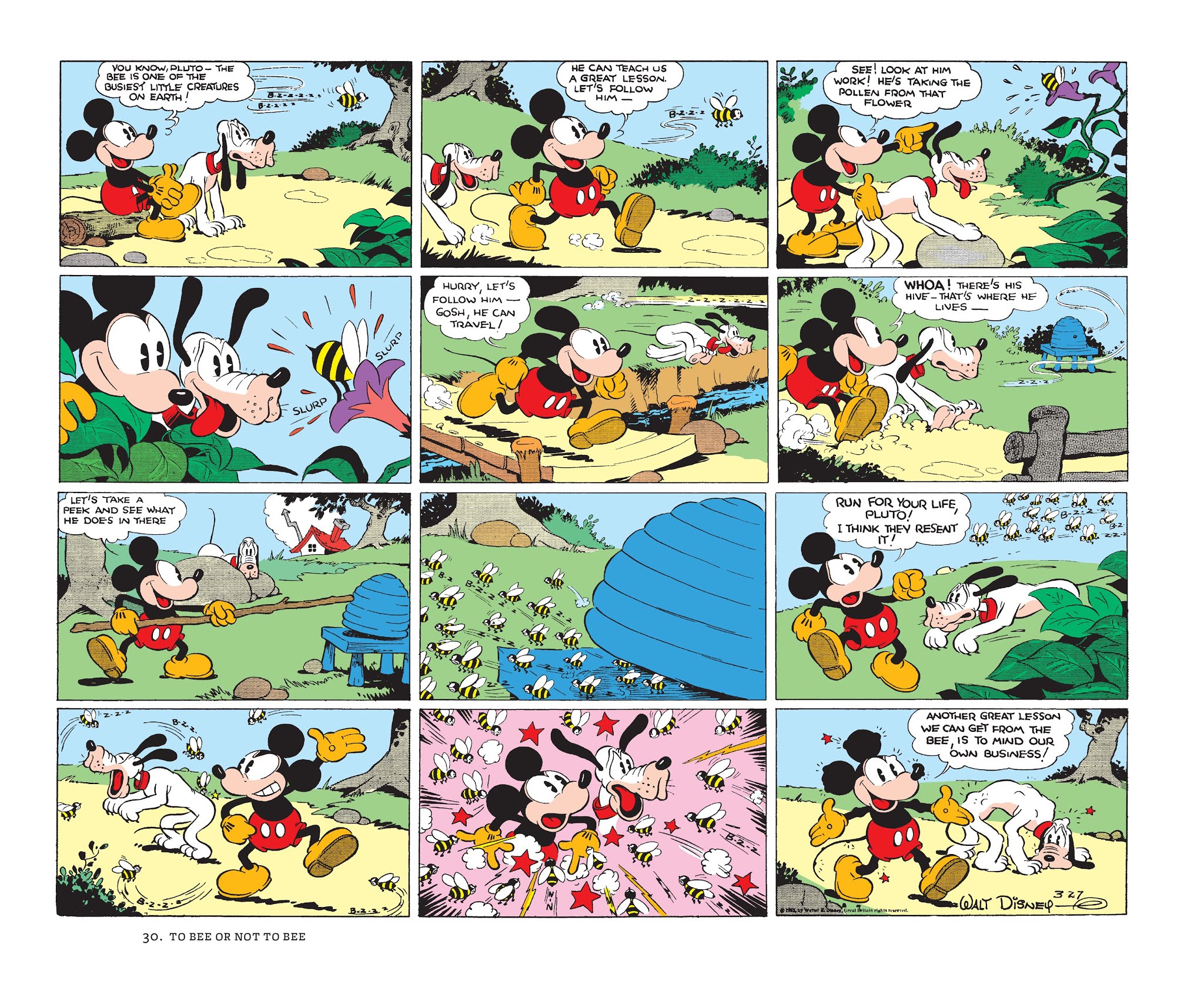 Read online Walt Disney's Mickey Mouse Color Sundays comic -  Issue # TPB 1 (Part 1) - 30