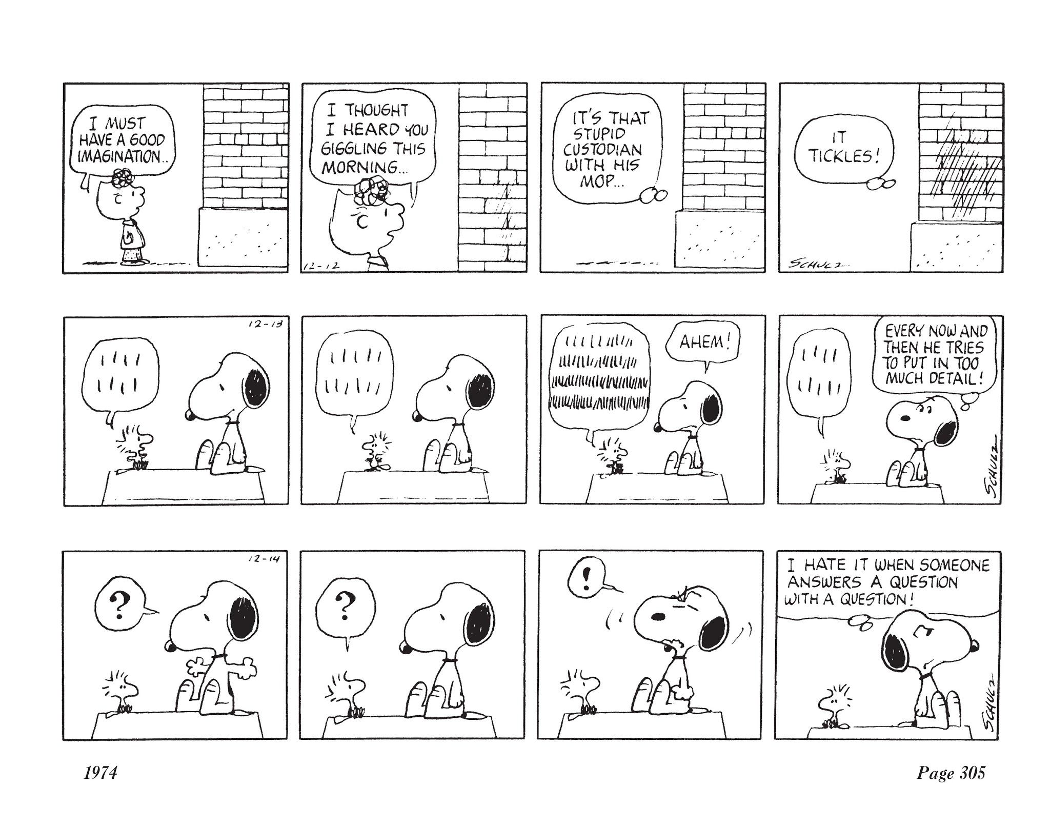Read online The Complete Peanuts comic -  Issue # TPB 12 - 319