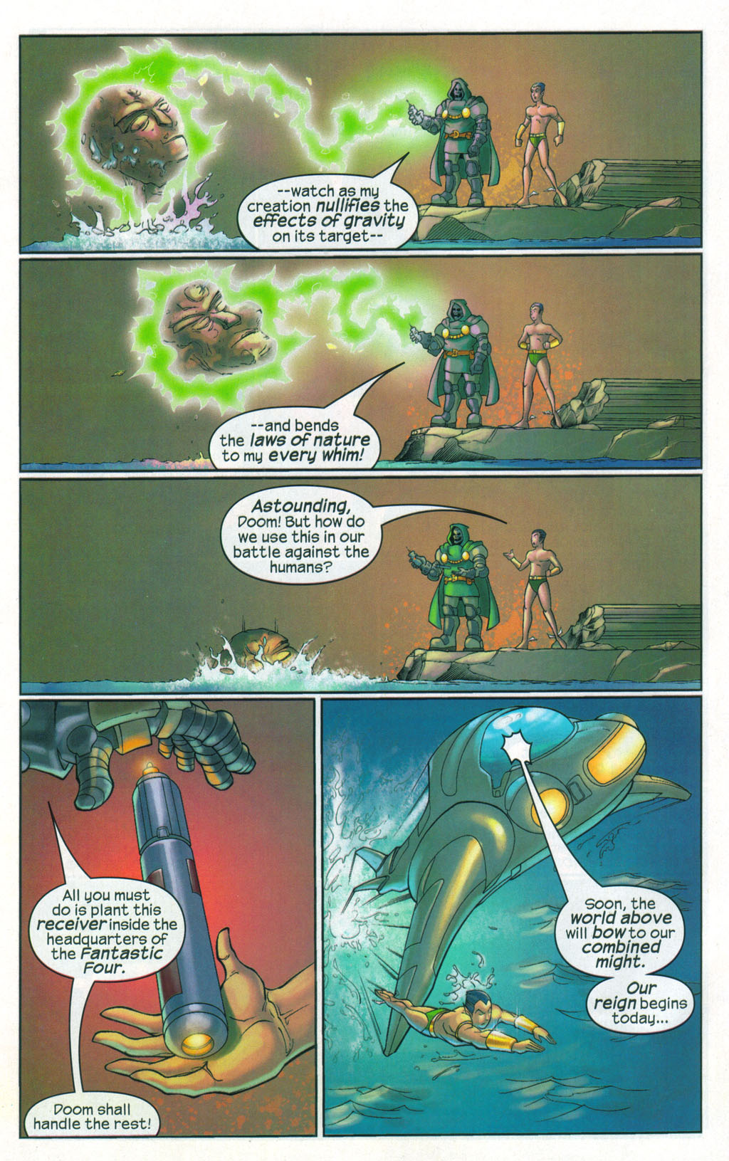 Read online Marvel Age Fantastic Four comic -  Issue #6 - 9