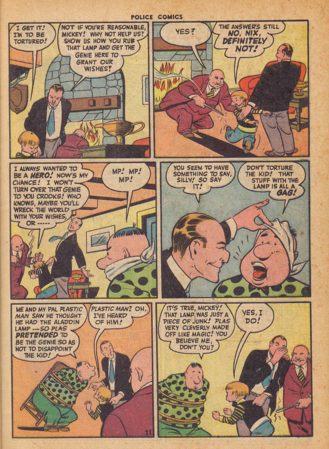 Read online Police Comics comic -  Issue #56 - 13