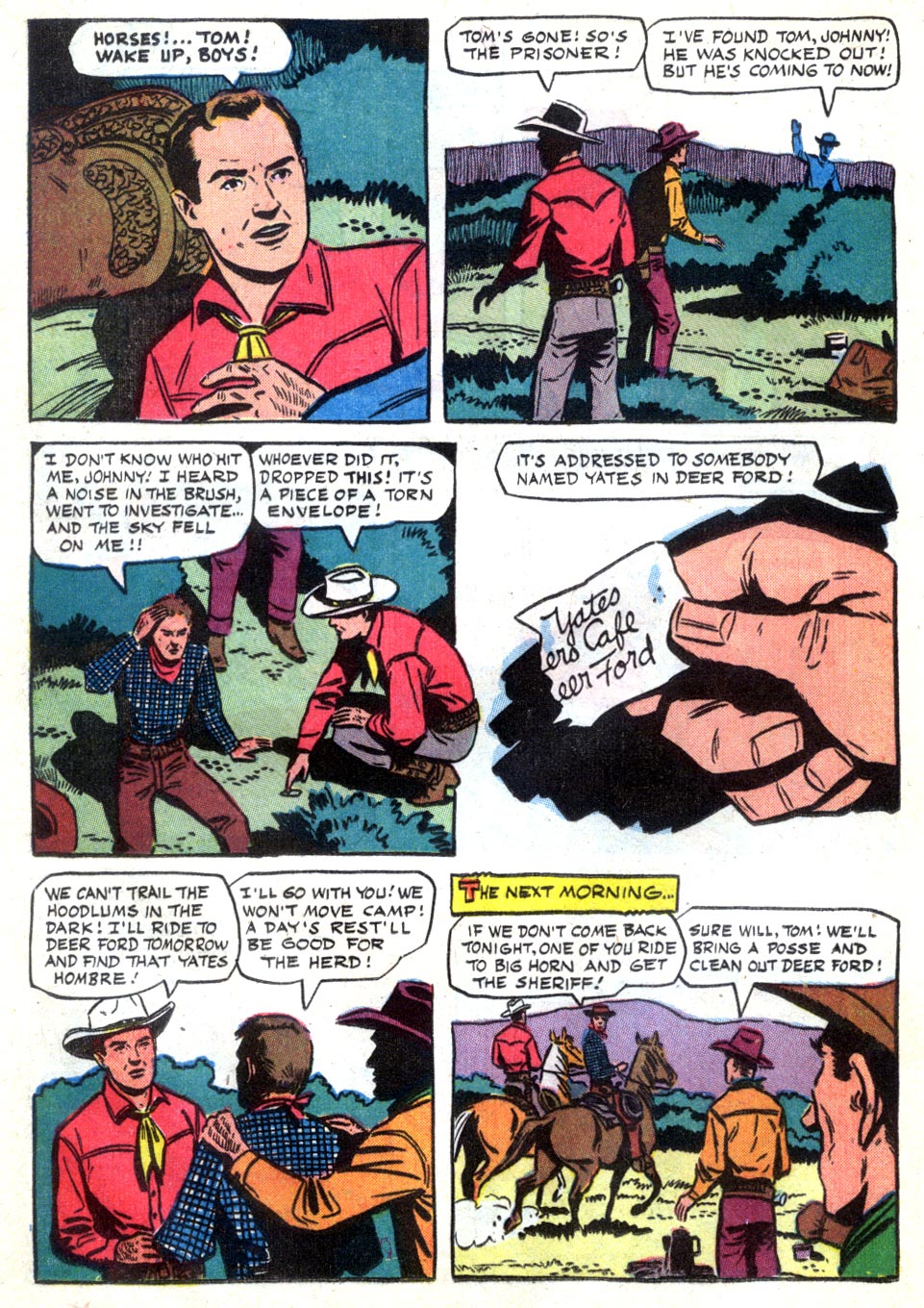 Read online Four Color Comics comic -  Issue #722 - 12