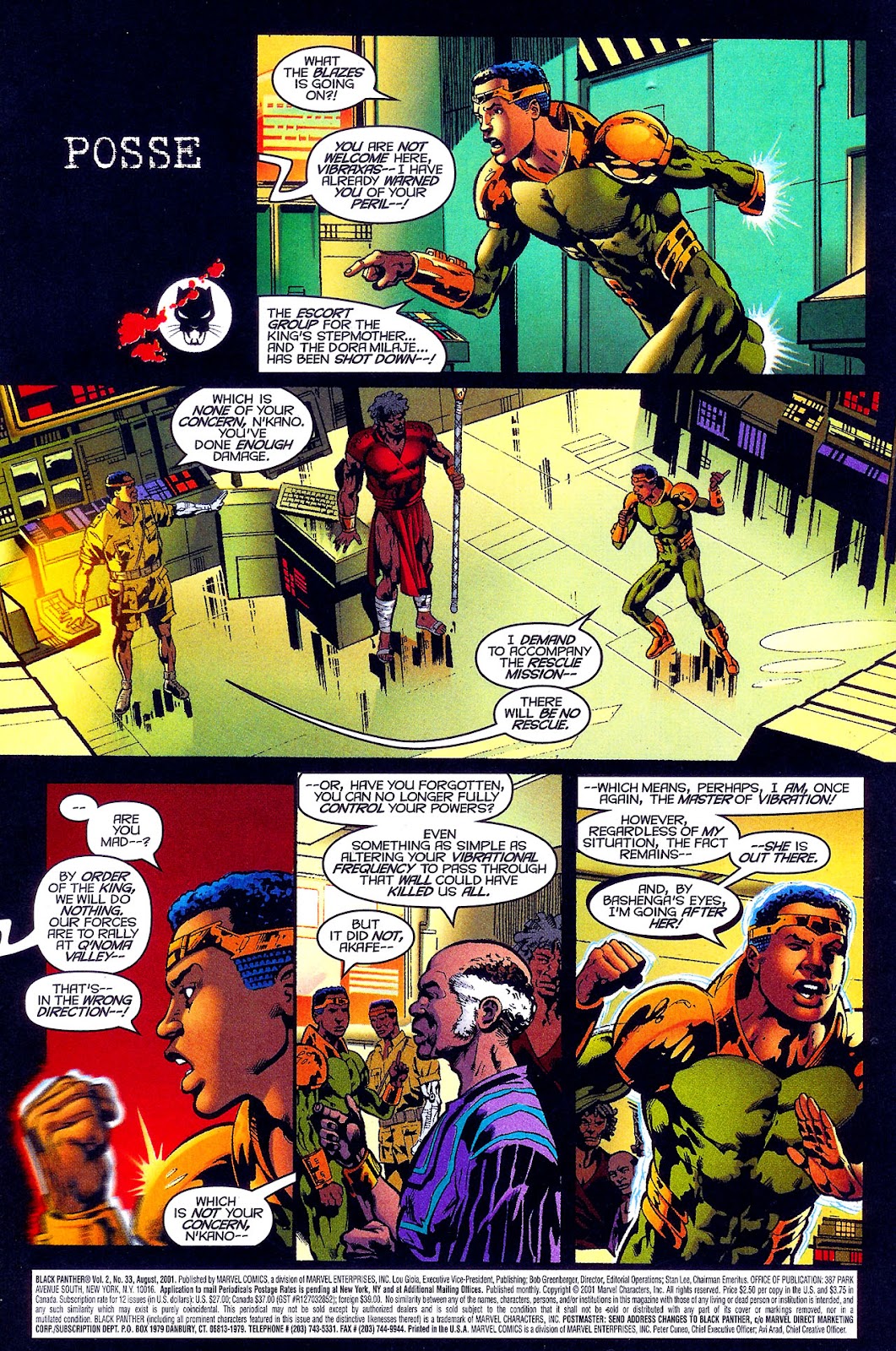 Black Panther (1998) issue 33 - Page 2