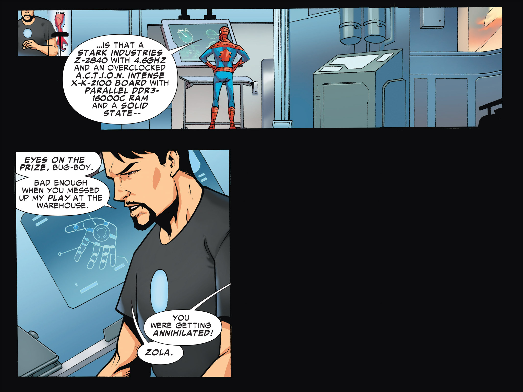 Read online Ultimate Spider-Man (Infinite Comics) (2016) comic -  Issue #4 - 10