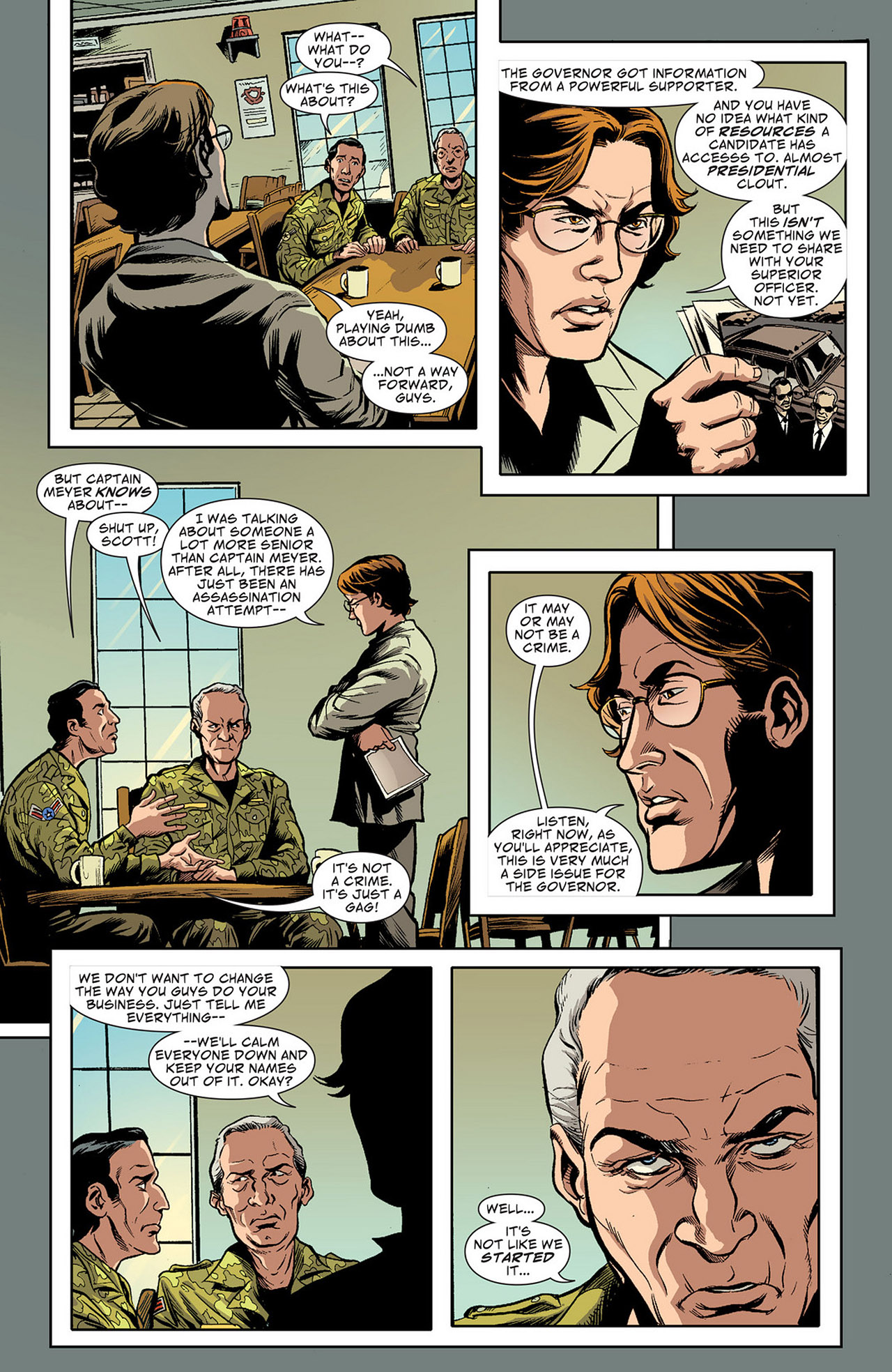 Read online Saucer Country comic -  Issue #9 - 10