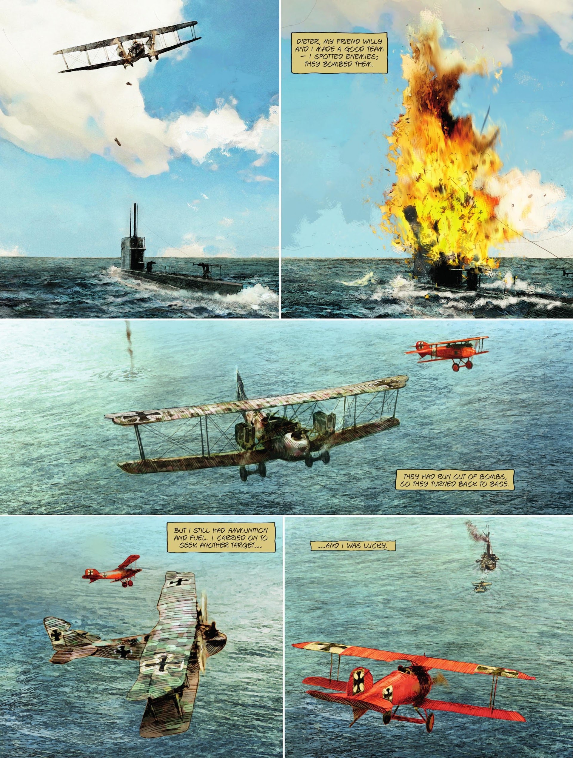 Read online Red Baron comic -  Issue #3 - 53