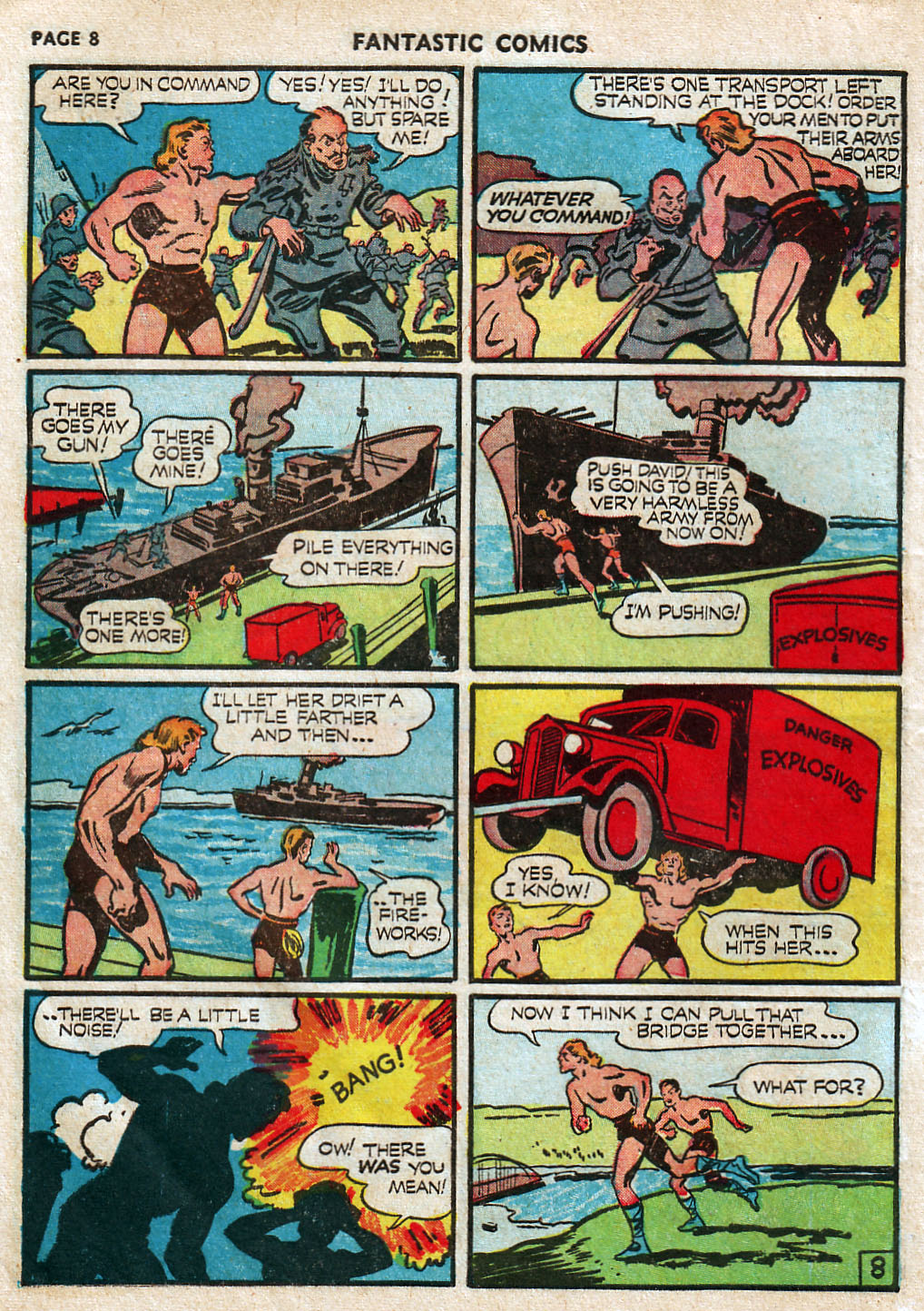 Read online Fantastic Comics comic -  Issue #17 - 10