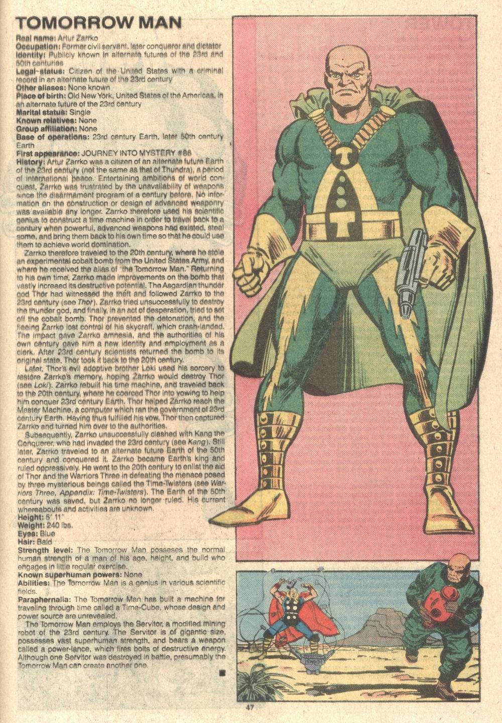 Read online The Official Handbook of the Marvel Universe Deluxe Edition comic -  Issue #13 - 49