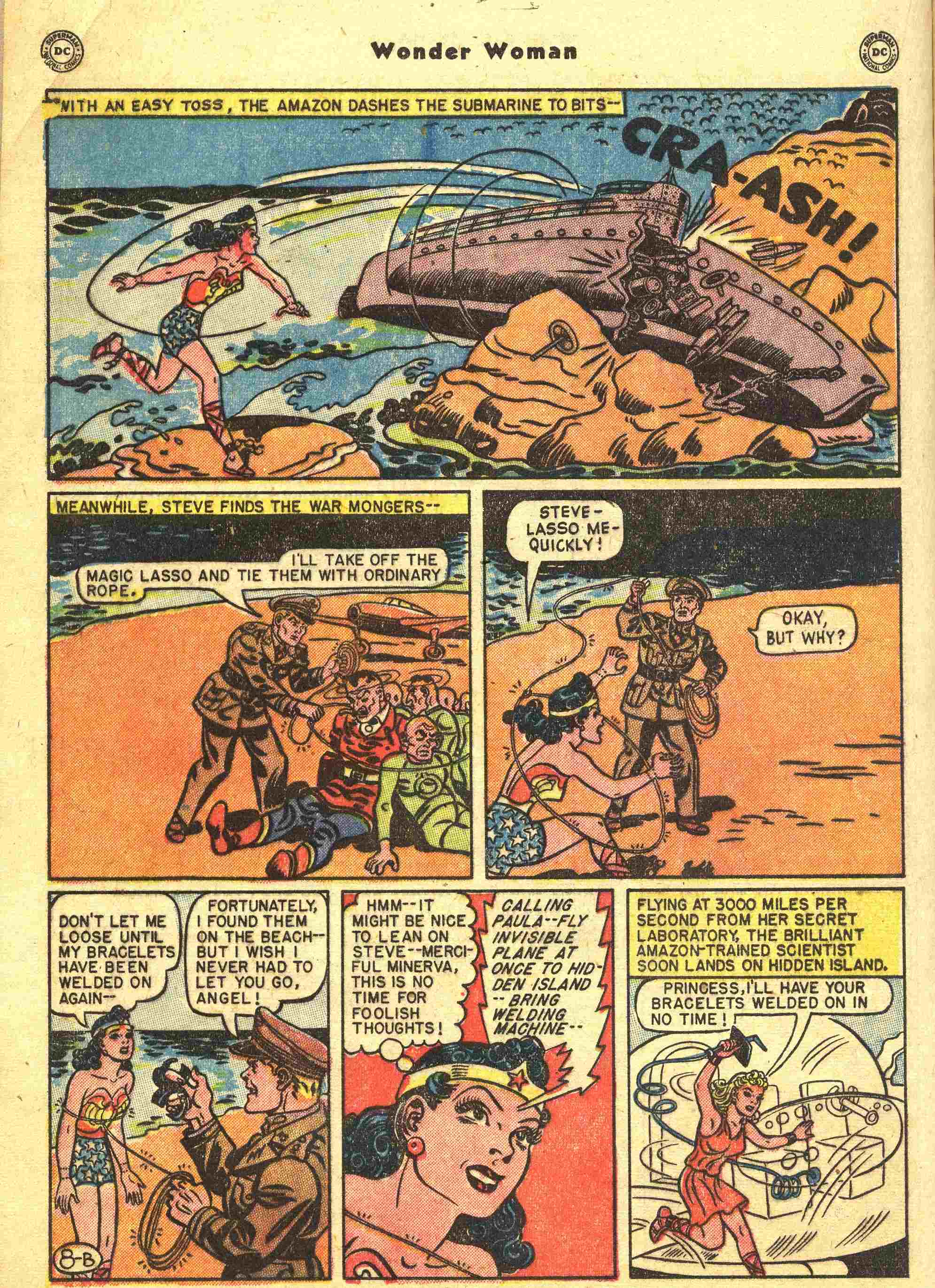 Read online Wonder Woman (1942) comic -  Issue #44 - 21