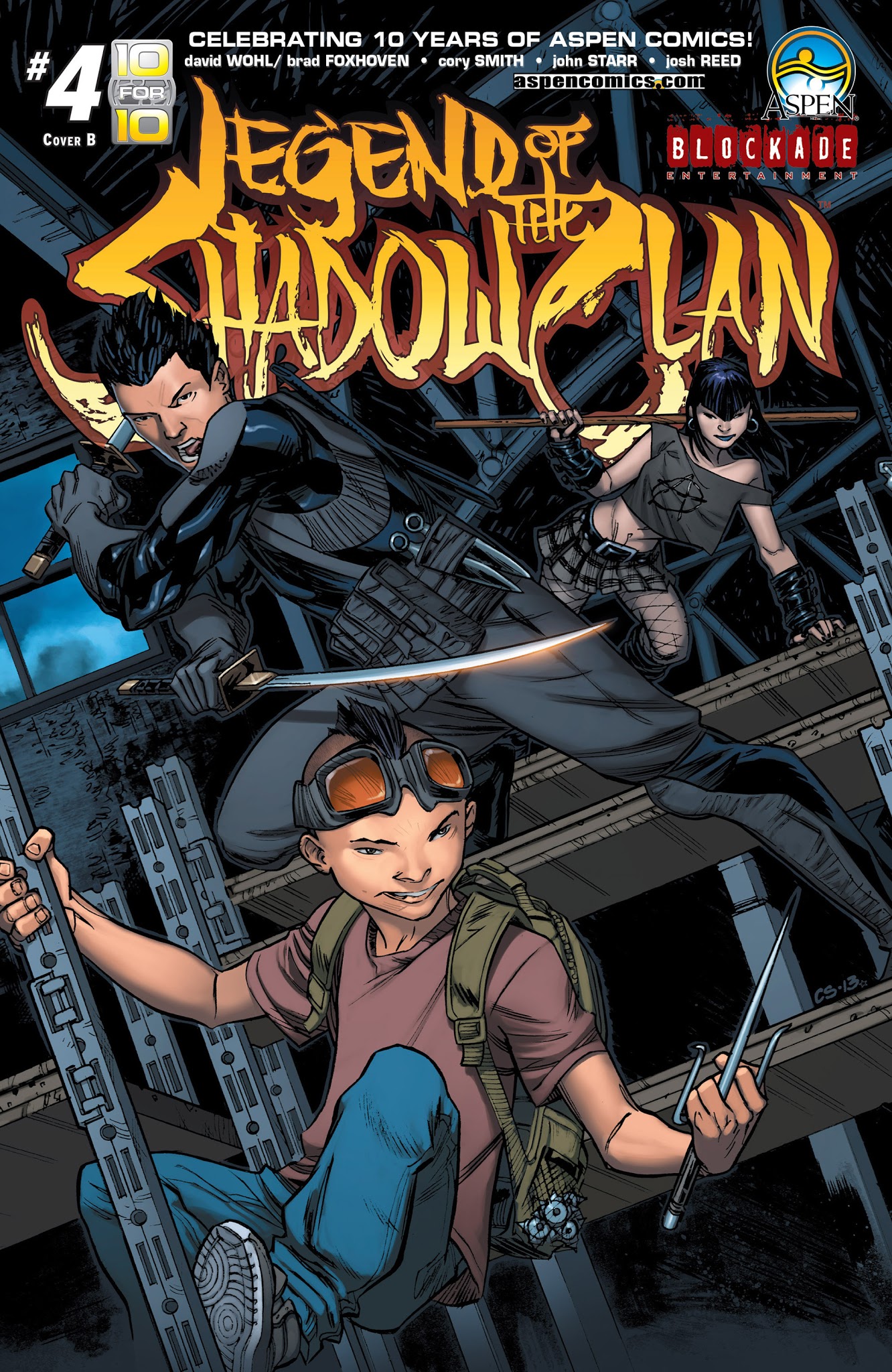 Read online Legend of the Shadow Clan comic -  Issue #4 - 2