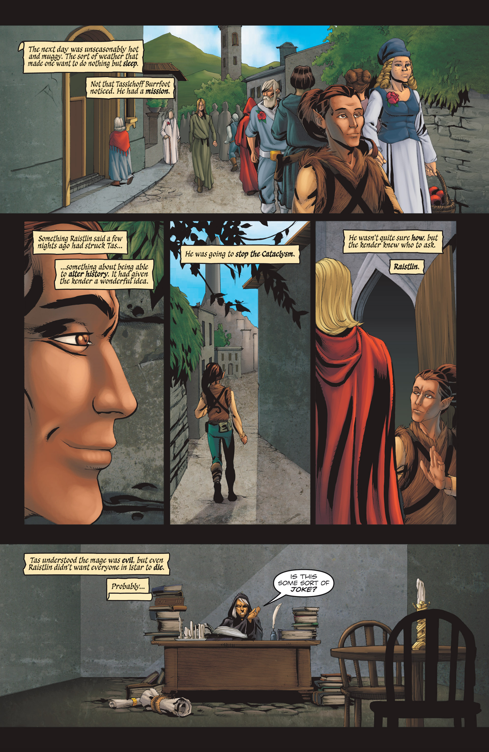 Read online Dragonlance Legends: Time of the Twins comic -  Issue # TPB - 105