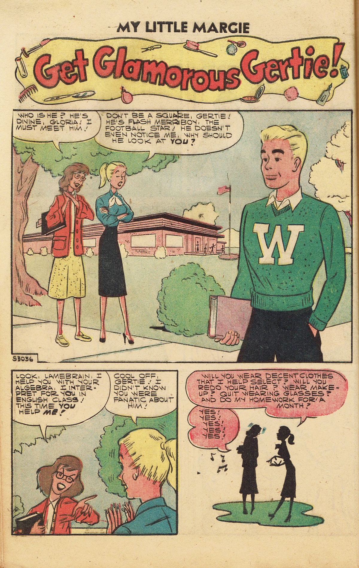 Read online My Little Margie (1954) comic -  Issue #20 - 53
