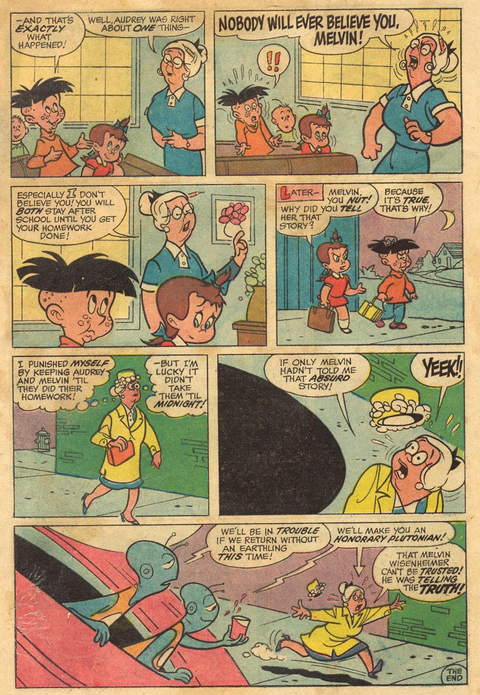 Read online Little Audrey And Melvin comic -  Issue #31 - 8