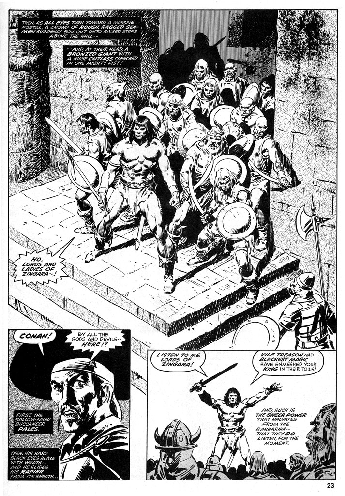 Read online The Savage Sword Of Conan comic -  Issue #43 - 23