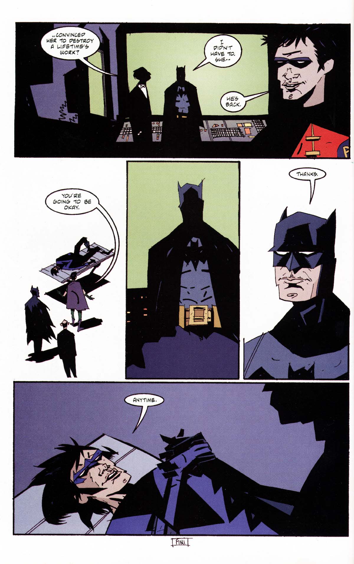 Read online Batman/Nightwing: Bloodborne comic -  Issue # Full - 50