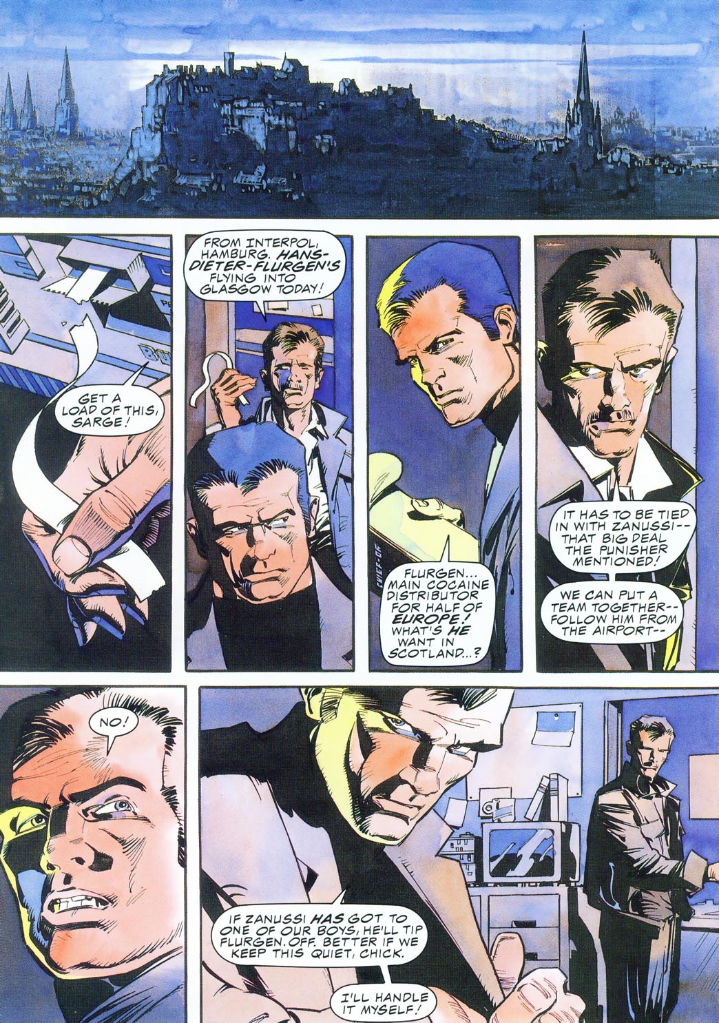 Read online The Punisher Blood on the Moors comic -  Issue # TPB - 32