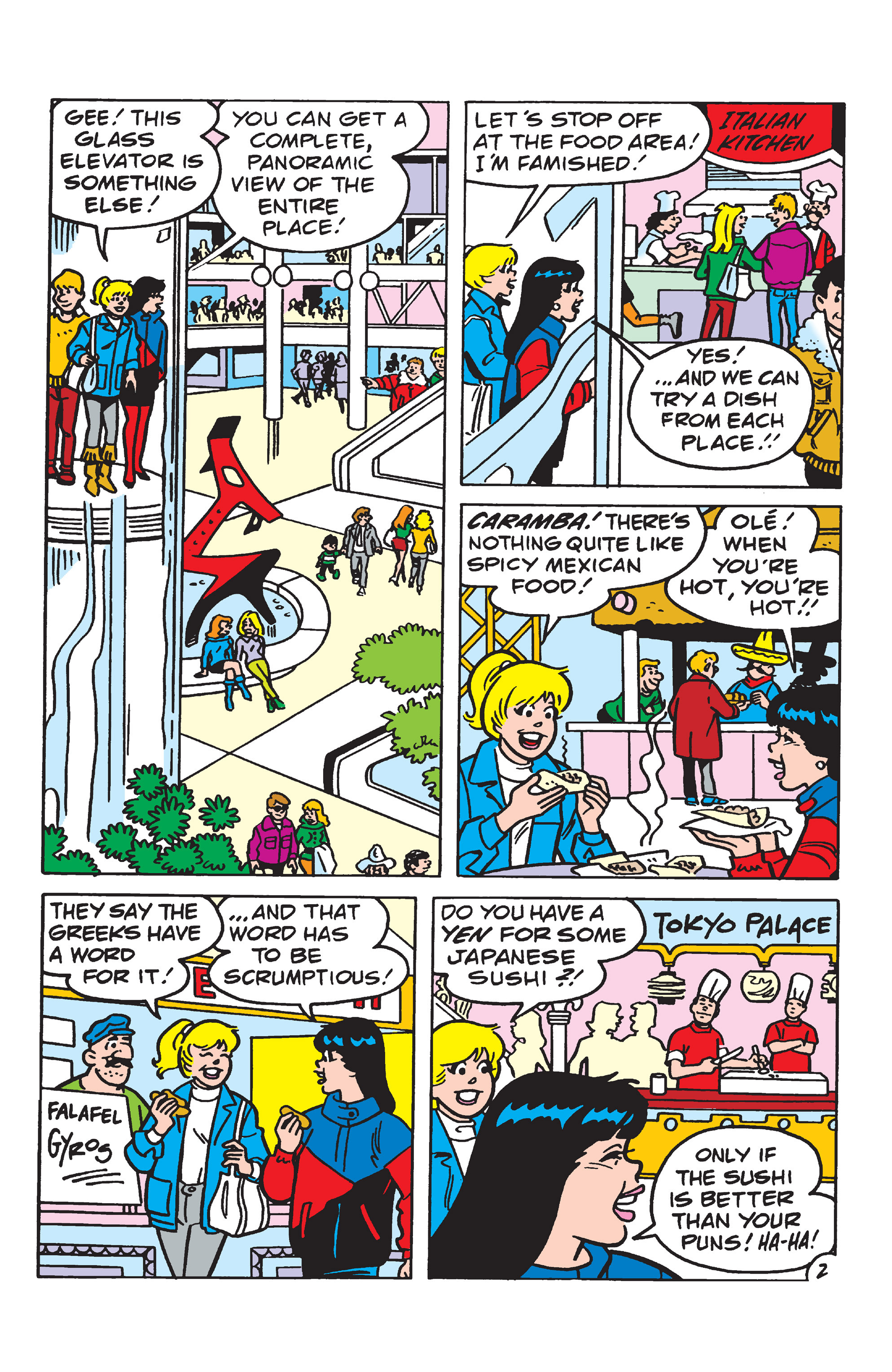 Read online Betty and Veronica: Mall Princesses comic -  Issue # TPB - 4